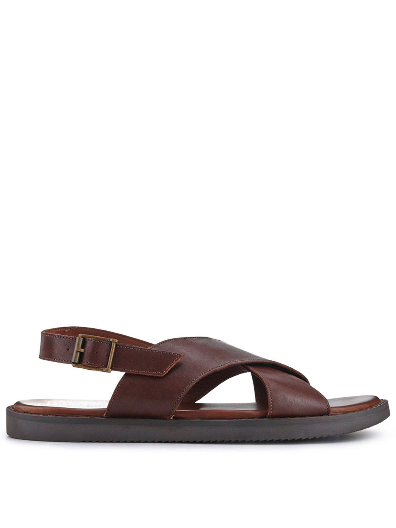 Jones Bootmaker Westbury Sandals - Dark Brown