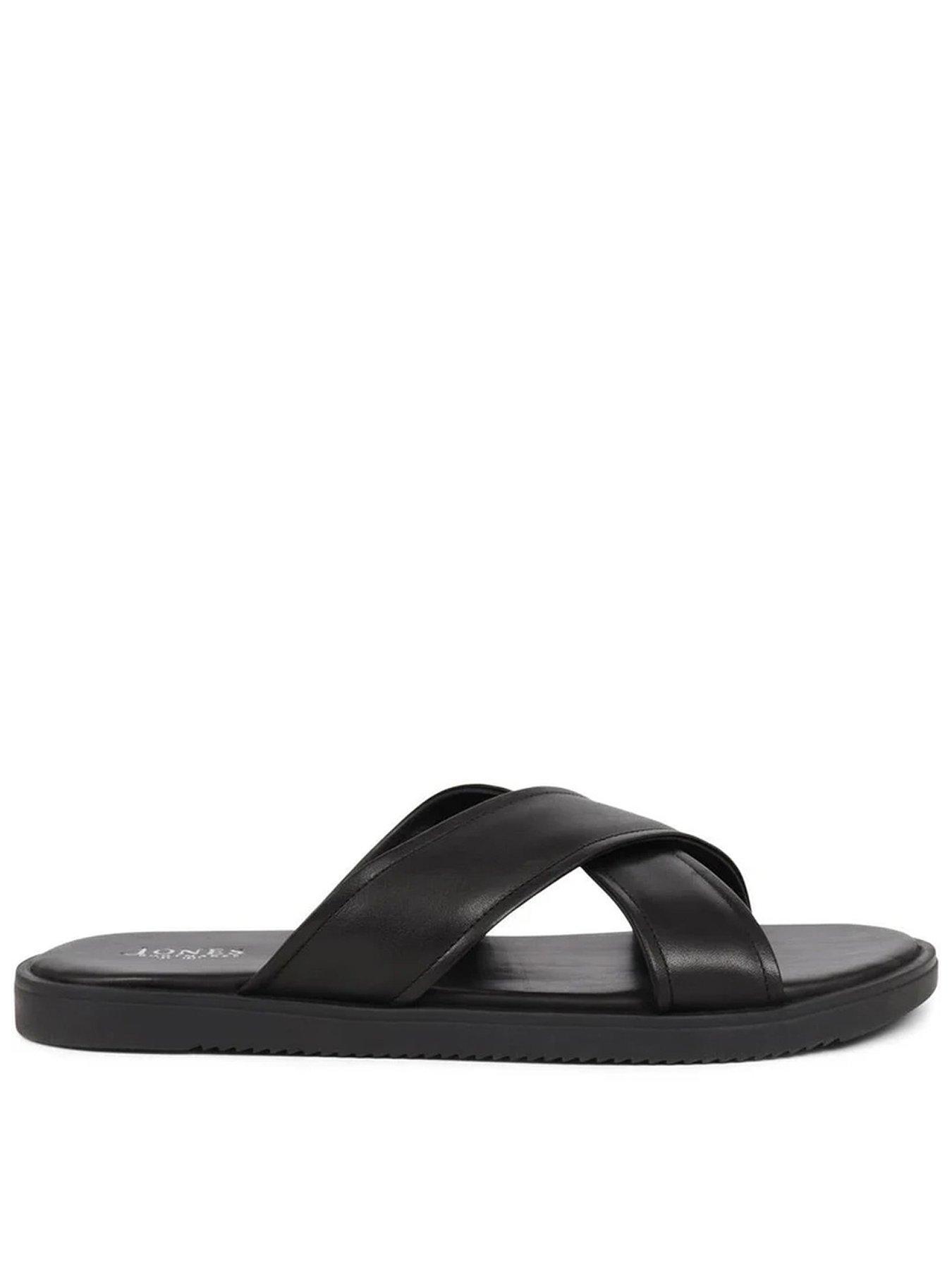 Jones Bootmaker Whitehaven Mule Sandals - Black