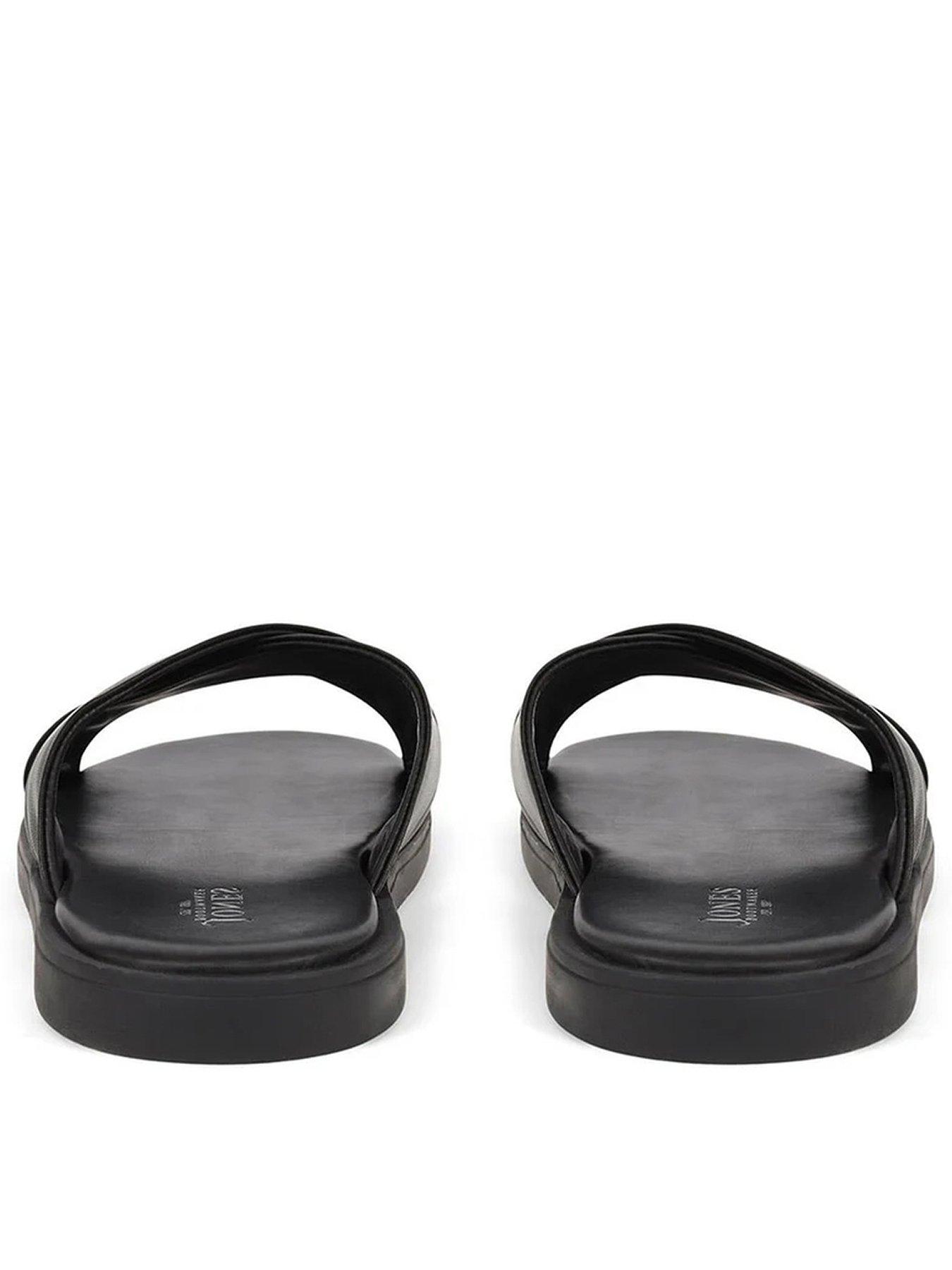 Image 3 of 5 of Jones Bootmaker Whitehaven Mule Sandals - Black