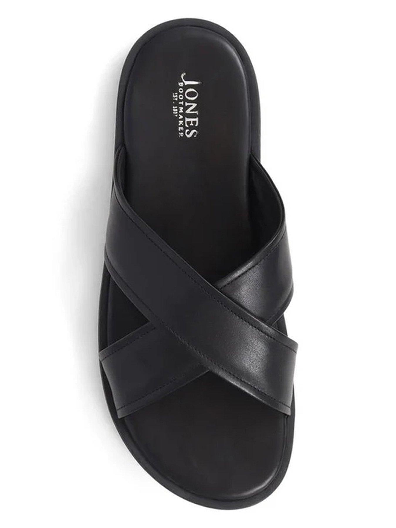 Image 4 of 5 of Jones Bootmaker Whitehaven Mule Sandals - Black