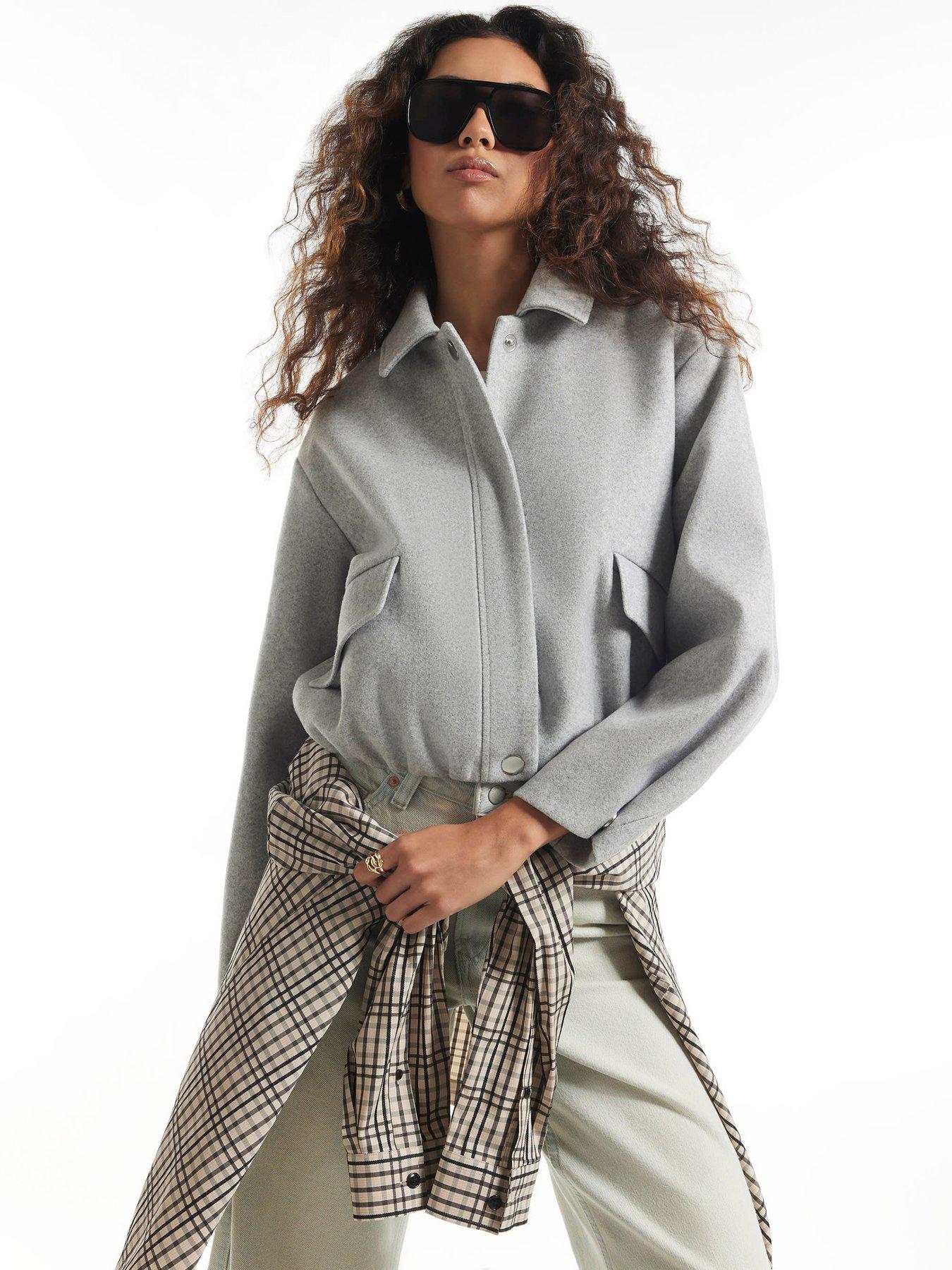 Image 1 of 6 of River Island Elsa Long Sleeve Jacket