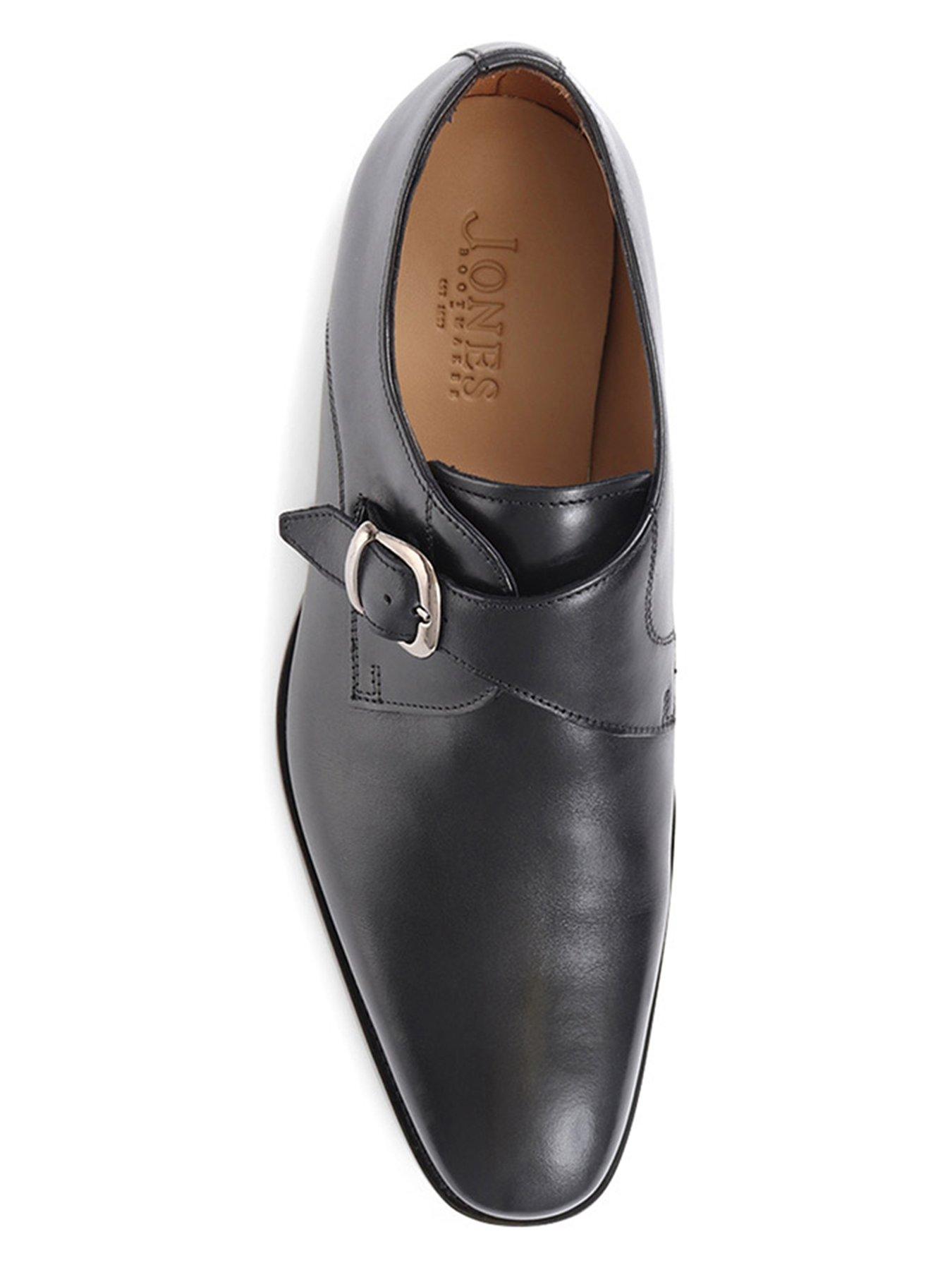 Image 4 of 6 of Jones Bootmaker Justin Monk Shoe - Black