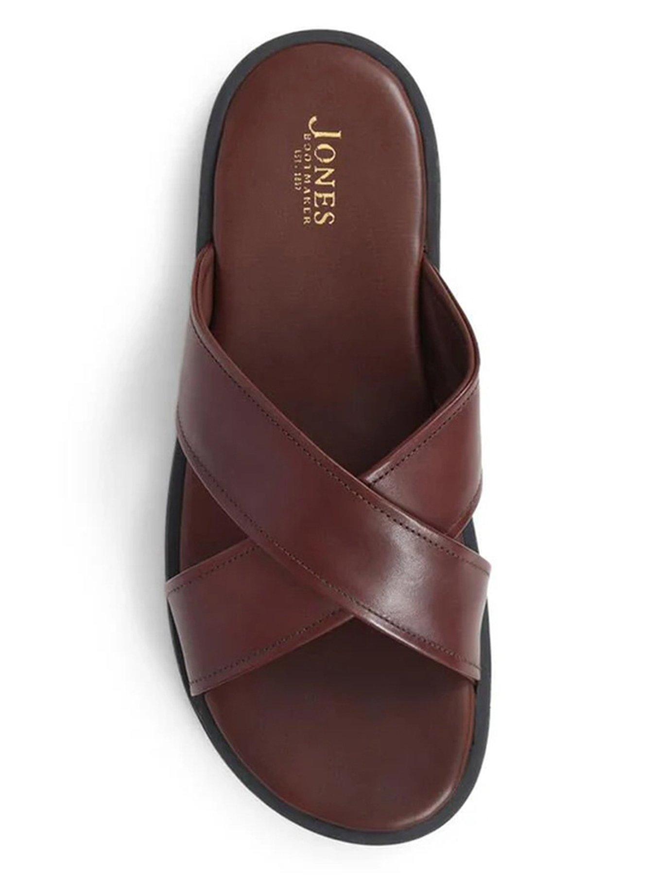 Image 4 of 5 of Jones Bootmaker Whitehaven Mule Sandals - Dark Brown