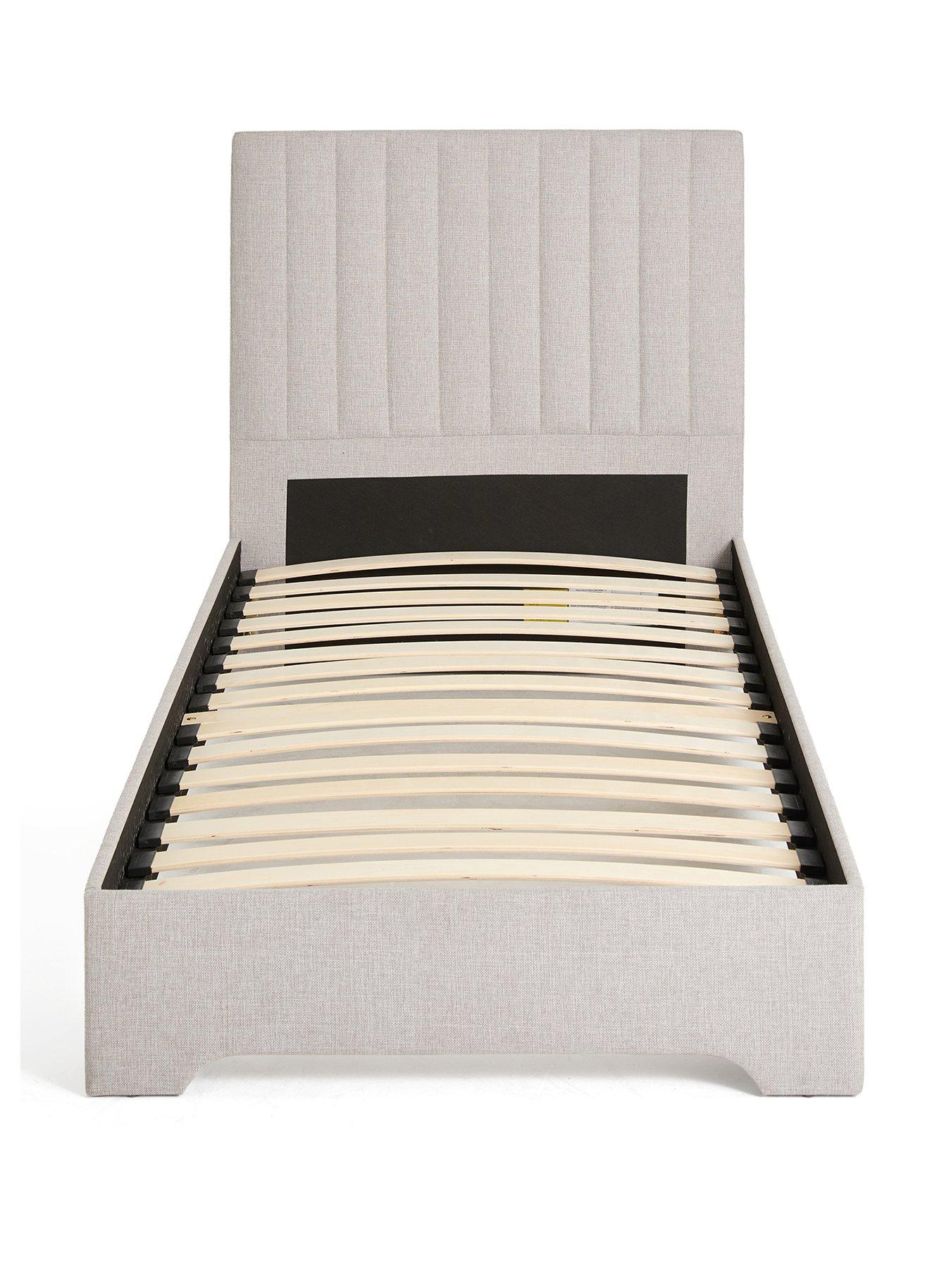 Image 2 of 7 of The Very Collection Casey Children's&nbsp;Single Bed with Mattress Options (Buy &amp; SAVE!) - Light Grey