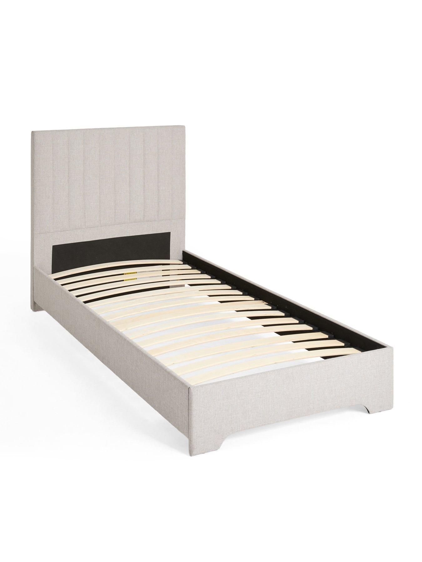 Image 3 of 7 of The Very Collection Casey Children's&nbsp;Single Bed with Mattress Options (Buy &amp; SAVE!) - Light Grey