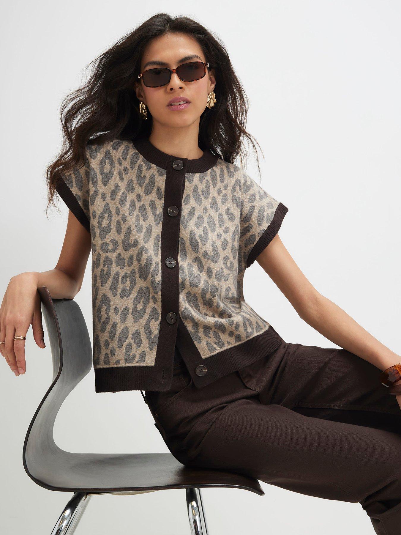 Image 4 of 6 of River Island Button Through Vest