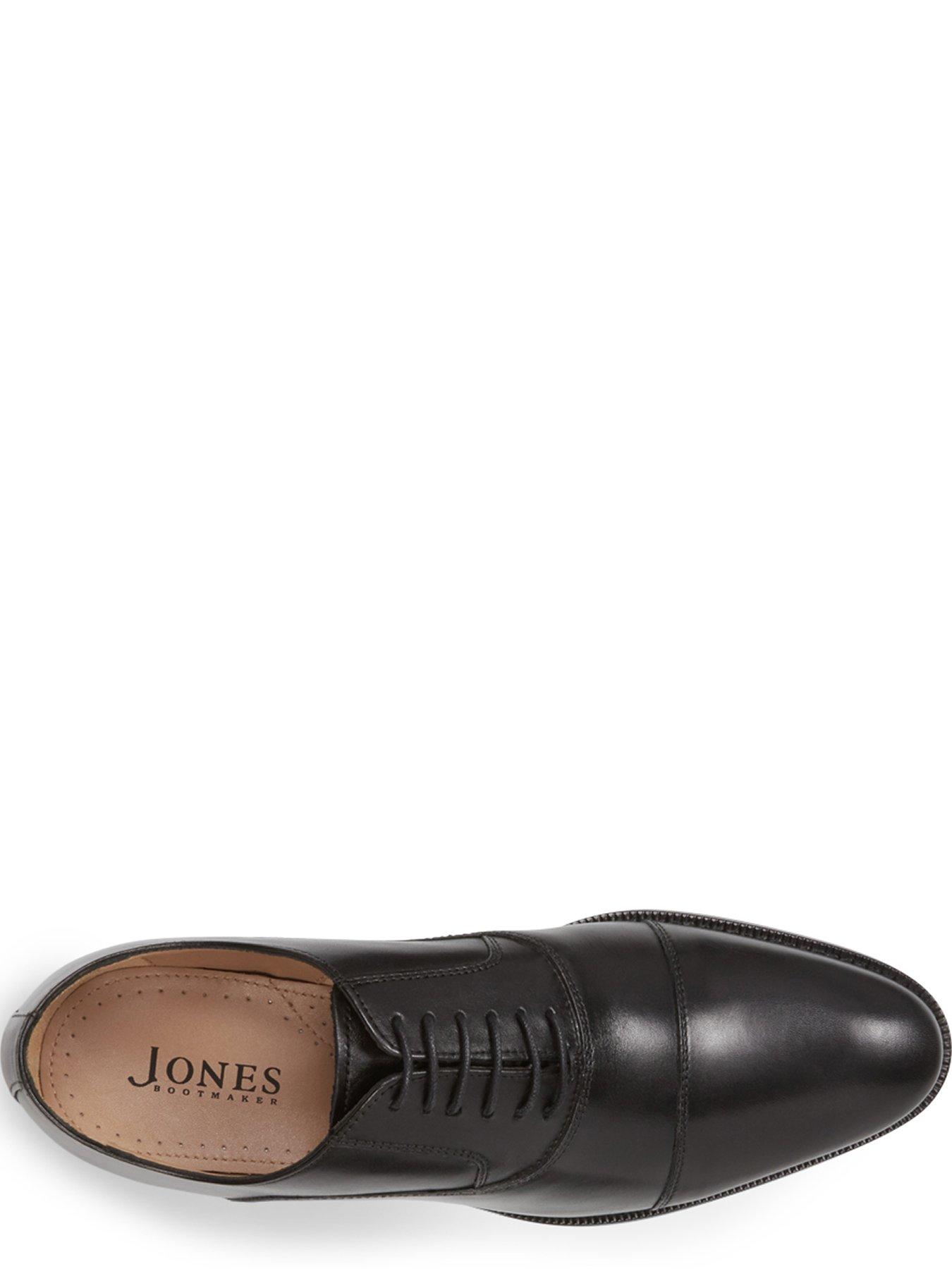 Image 4 of 6 of Jones Bootmaker Matthew Lace Up Shoes - Black