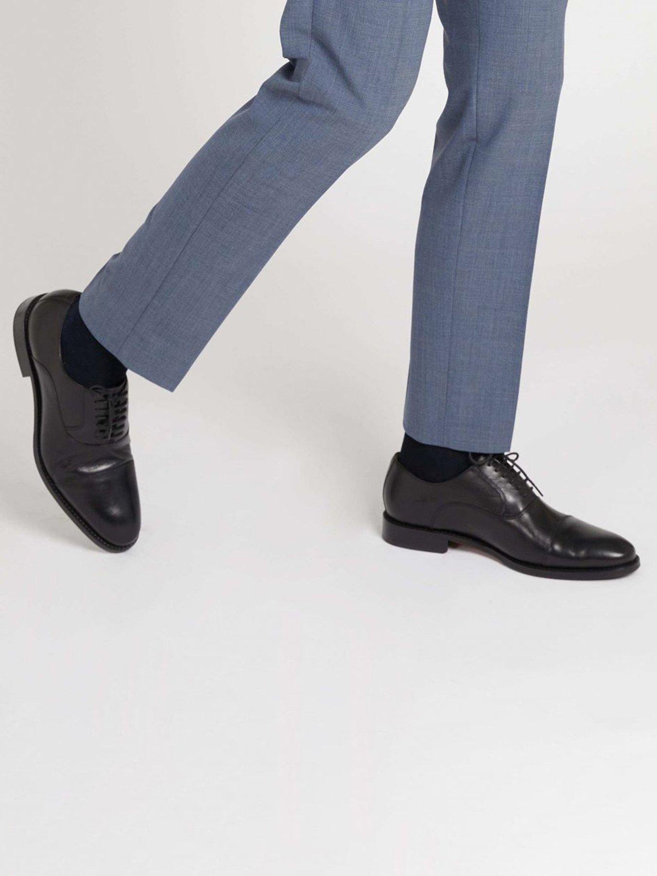 Image 6 of 6 of Jones Bootmaker Matthew Lace Up Shoes - Black