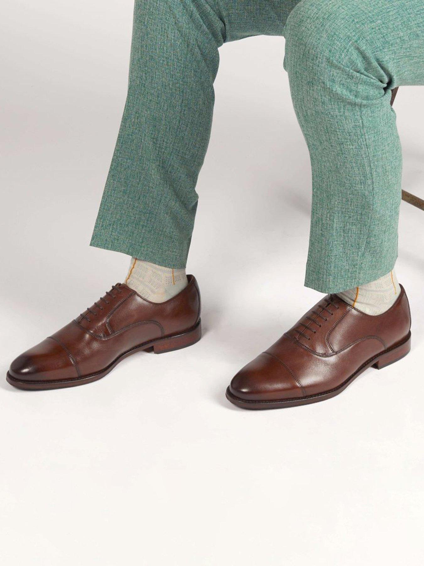 Image 5 of 5 of Jones Bootmaker Jones Bootmaker Matthew Lace Up Shoes - Chestnut