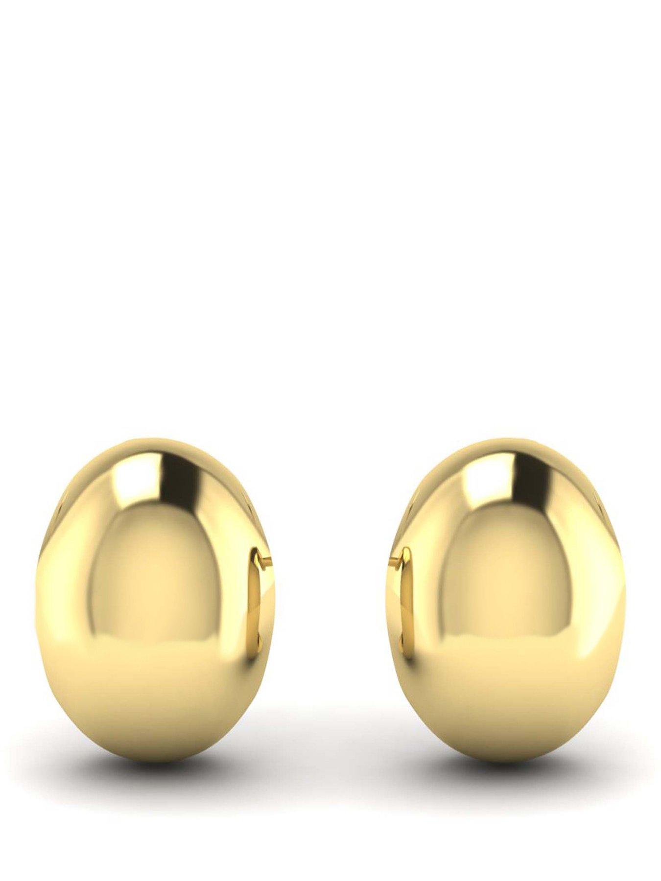 Kleora ODYSSEY Modern Electrum Half Hoop Earrings