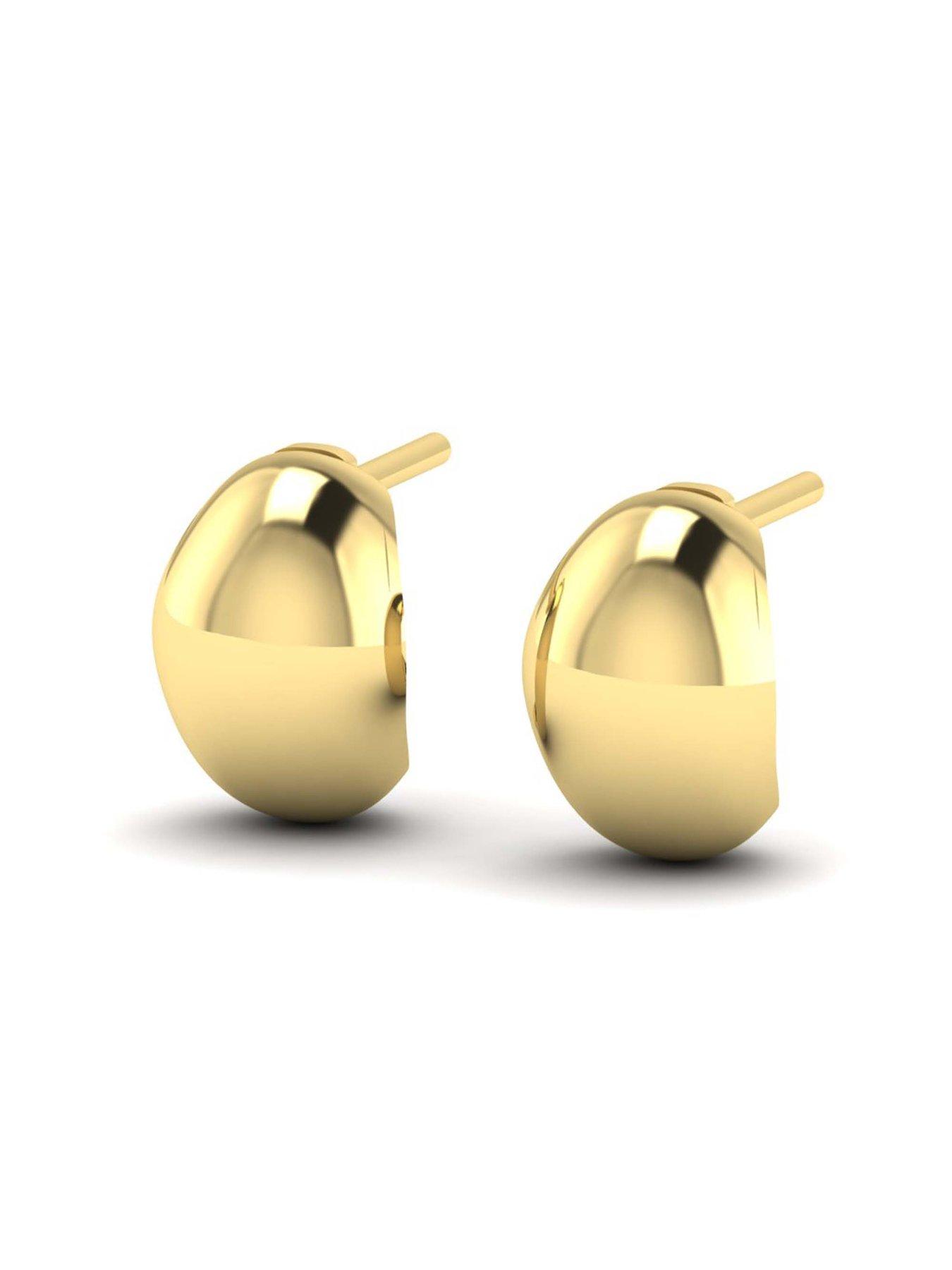 Image 2 of 6 of Kleora ODYSSEY Modern Electrum Half Hoop Earrings