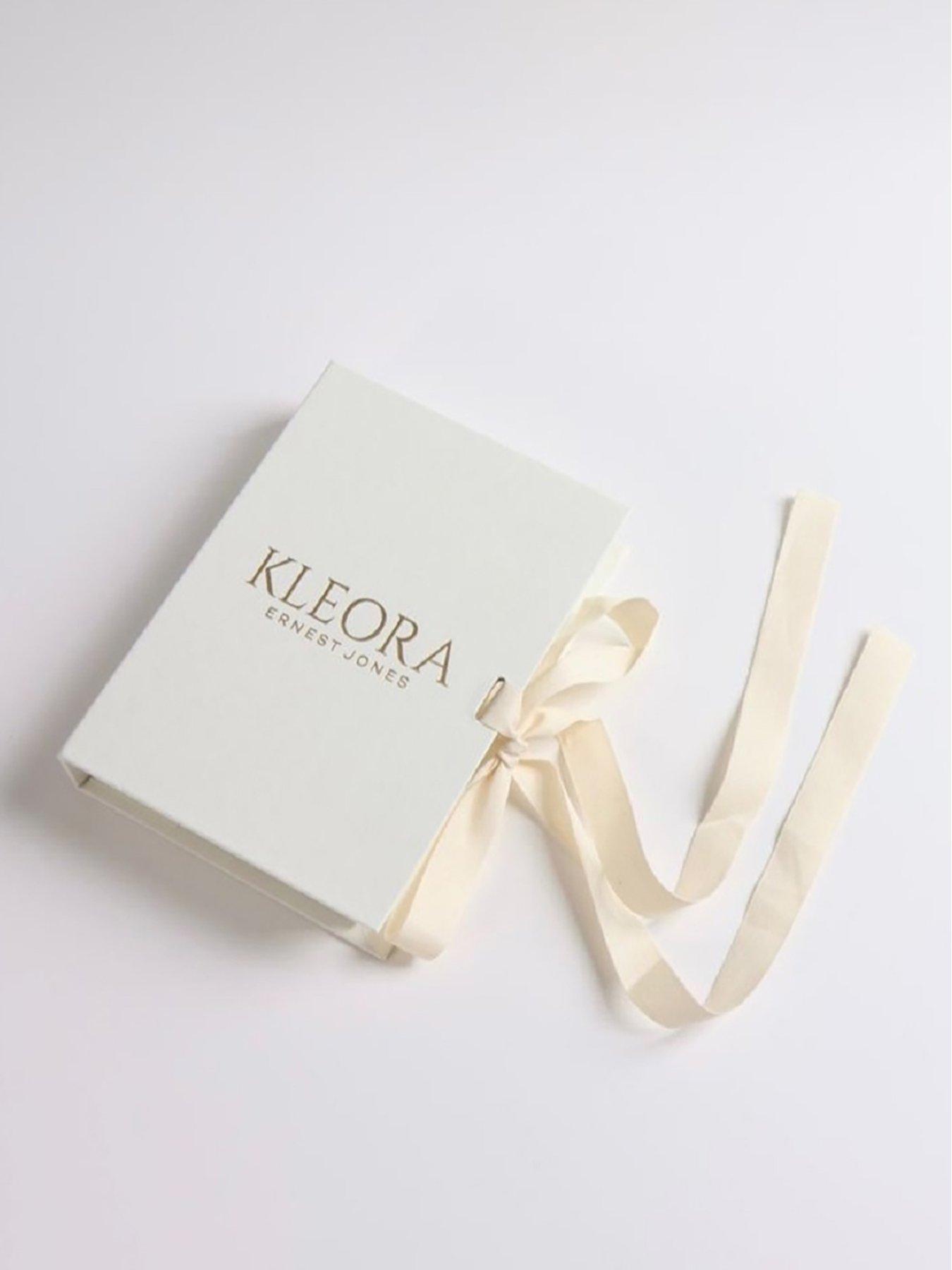 Image 4 of 5 of Kleora ODYSSEY Modern Electrum Thin J-Hoop Earrings