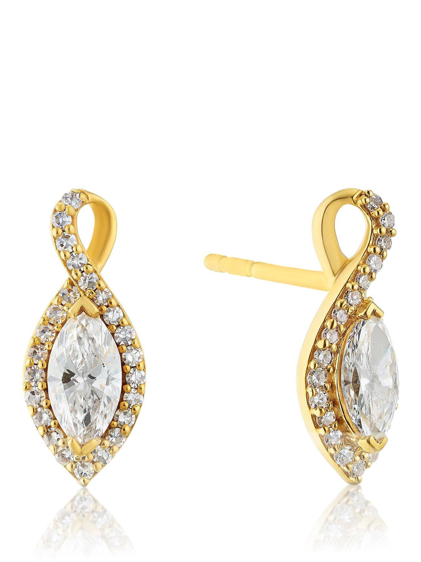 harriet-sterling-silver-amp-18ct-yellow-gold-plated-vermeil-050ct-lab-grown-diamond-twist-drop-earrings