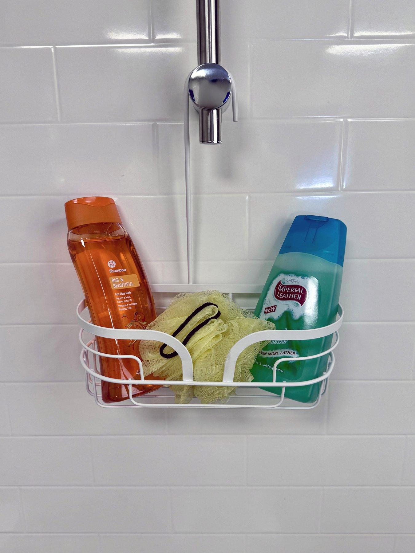 Image 4 of 5 of Showerdrape Dante Mini Caddy White