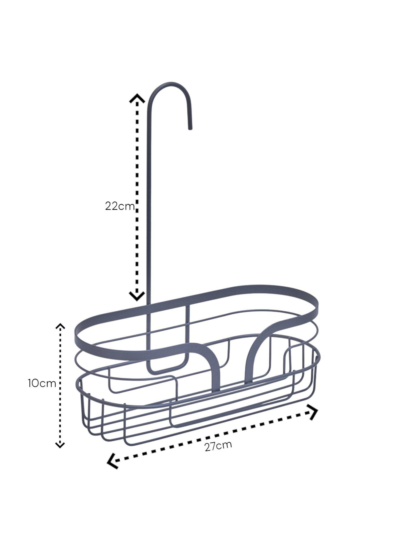 Image 5 of 5 of Showerdrape Dante Mini Caddy Grey