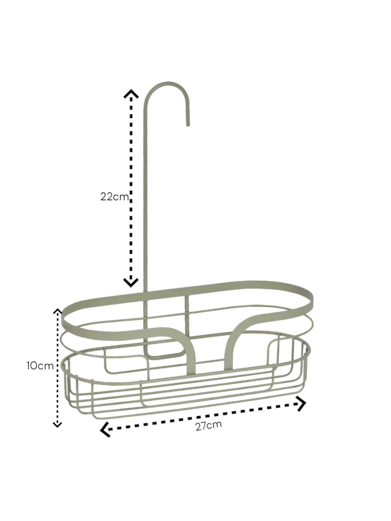 Image 5 of 5 of Showerdrape Dante Mini Caddy Sage
