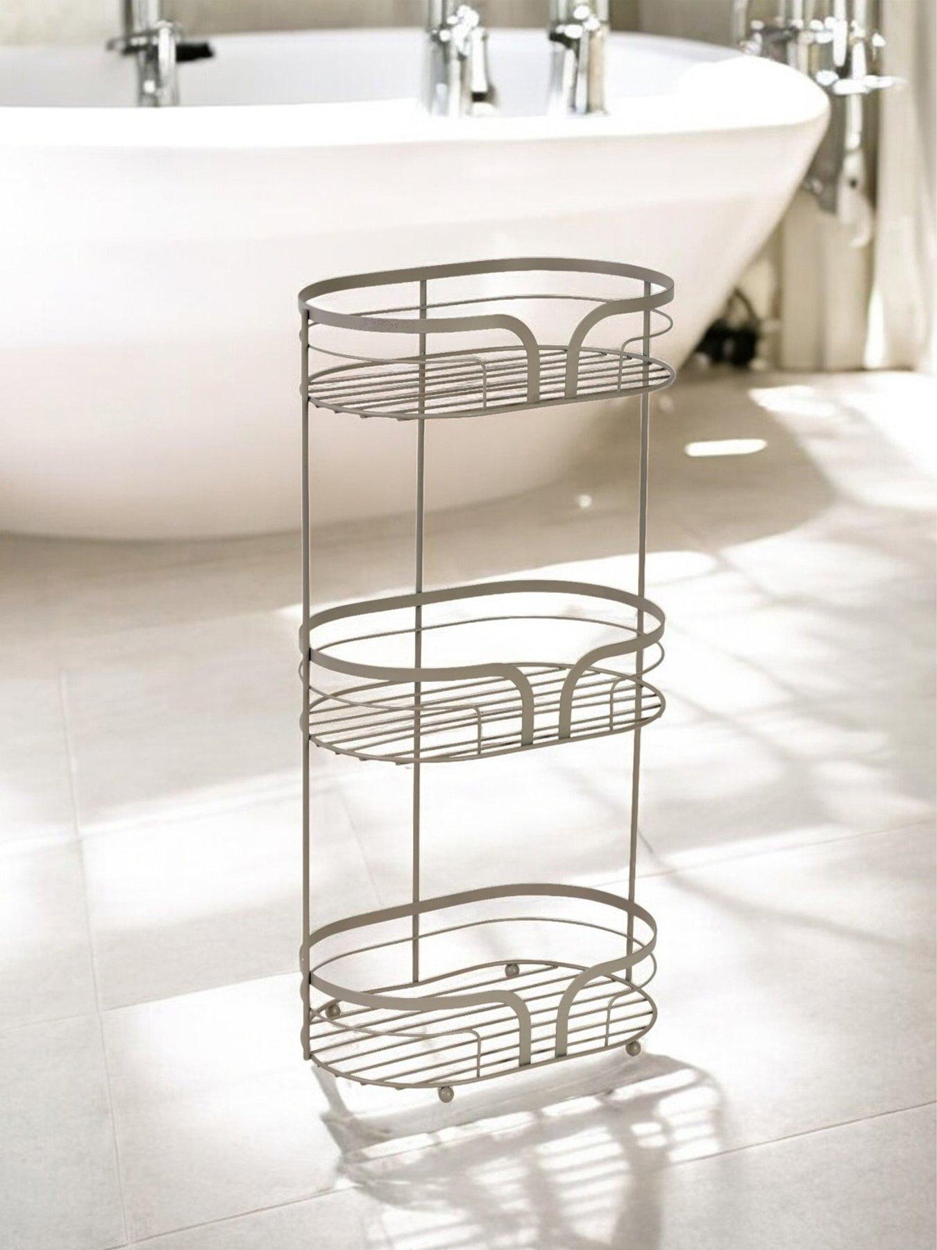 Image 1 of 3 of Showerdrape Dante Floor Caddy Beige