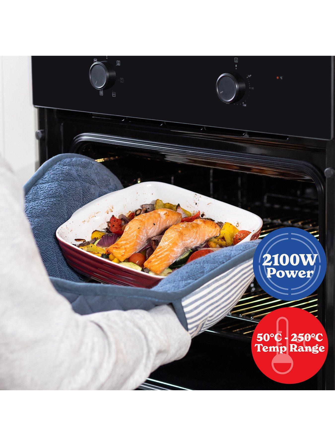 Image 4 of 7 of Russell Hobbs RHFEO7008MB Built-In 70L Electric Fan Oven in Matte Black