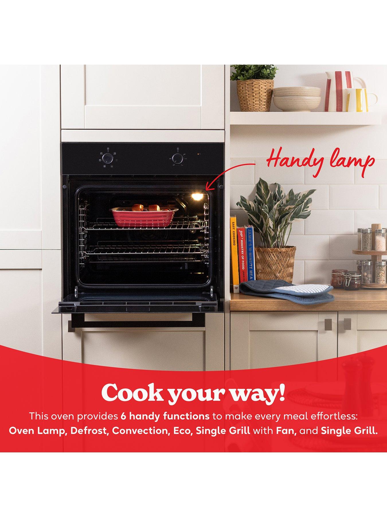 Image 5 of 7 of Russell Hobbs RHFEO7008MB Built-In 70L Electric Fan Oven in Matte Black