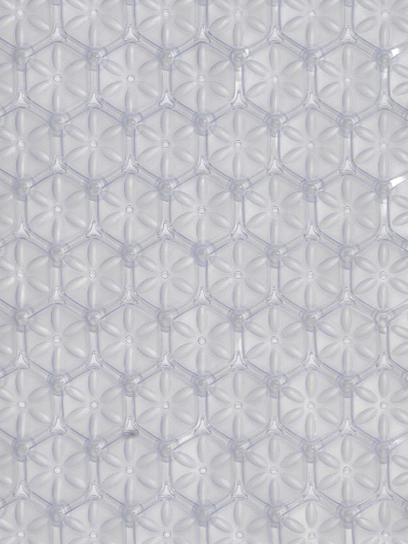 Image 4 of 4 of Showerdrape Laguna Bath Mat Clear