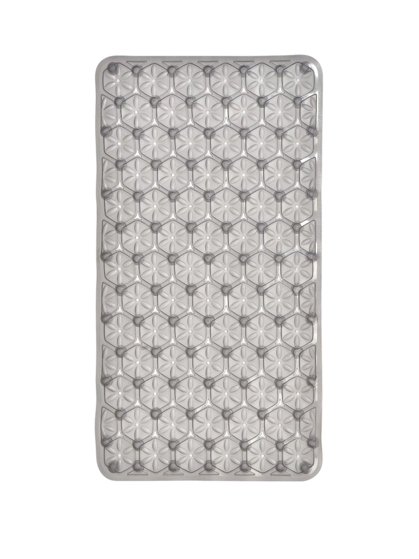 Showerdrape Laguna Anti Slip Grey Bath Mat