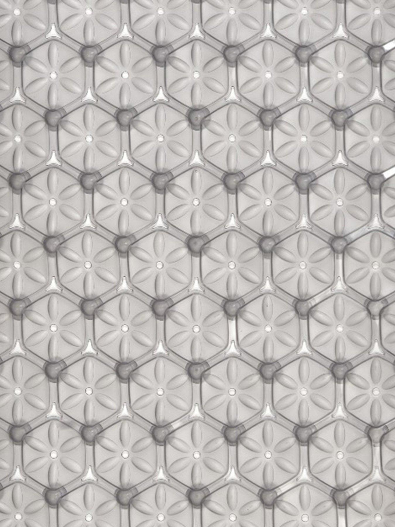 Image 4 of 4 of Showerdrape Laguna Bath Mat Grey