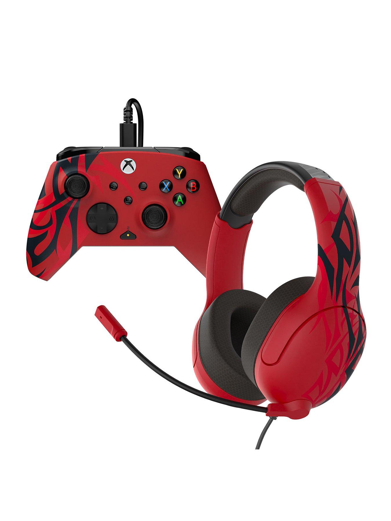Image 1 of 7 of Turtle Beach Airlite &amp; Rematch Wired Bundle Xbox Spirit Red