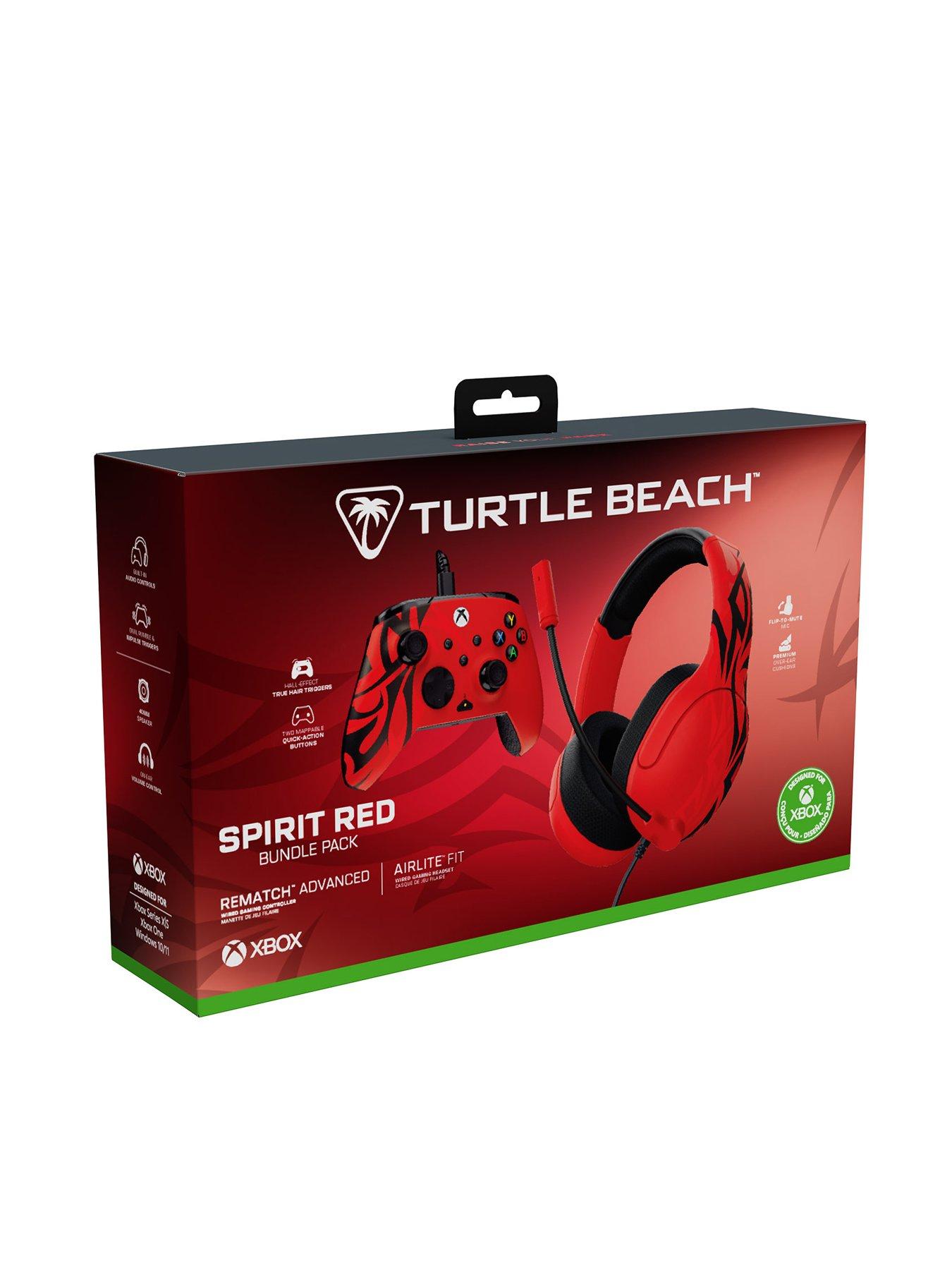 Image 2 of 7 of Turtle Beach Airlite &amp; Rematch Wired Bundle Xbox Spirit Red