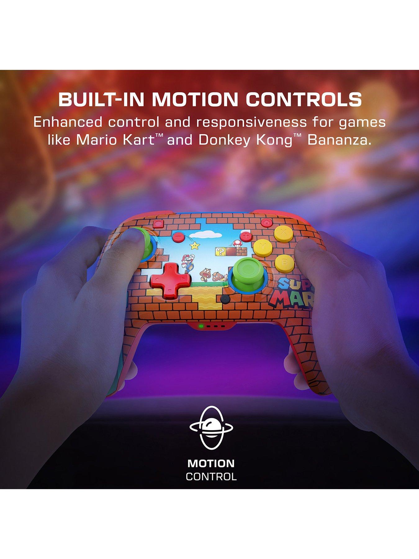 Image 4 of 8 of Turtle Beach Rematch Nintendo Switch Wireless Mario Bricks Reveal
