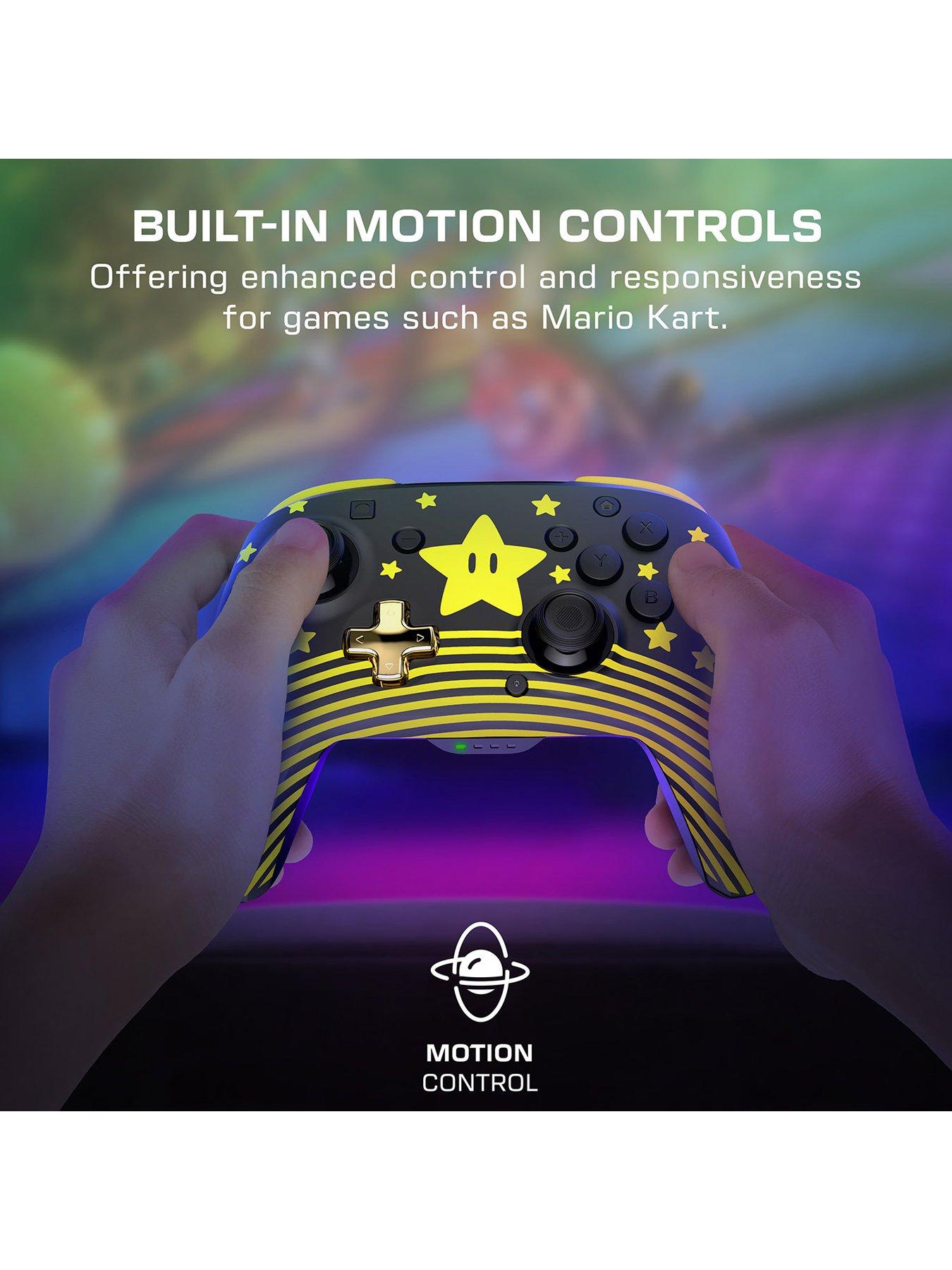  image of turtle-beach-rematch-nintendo-switch-wireless-super-mario-star