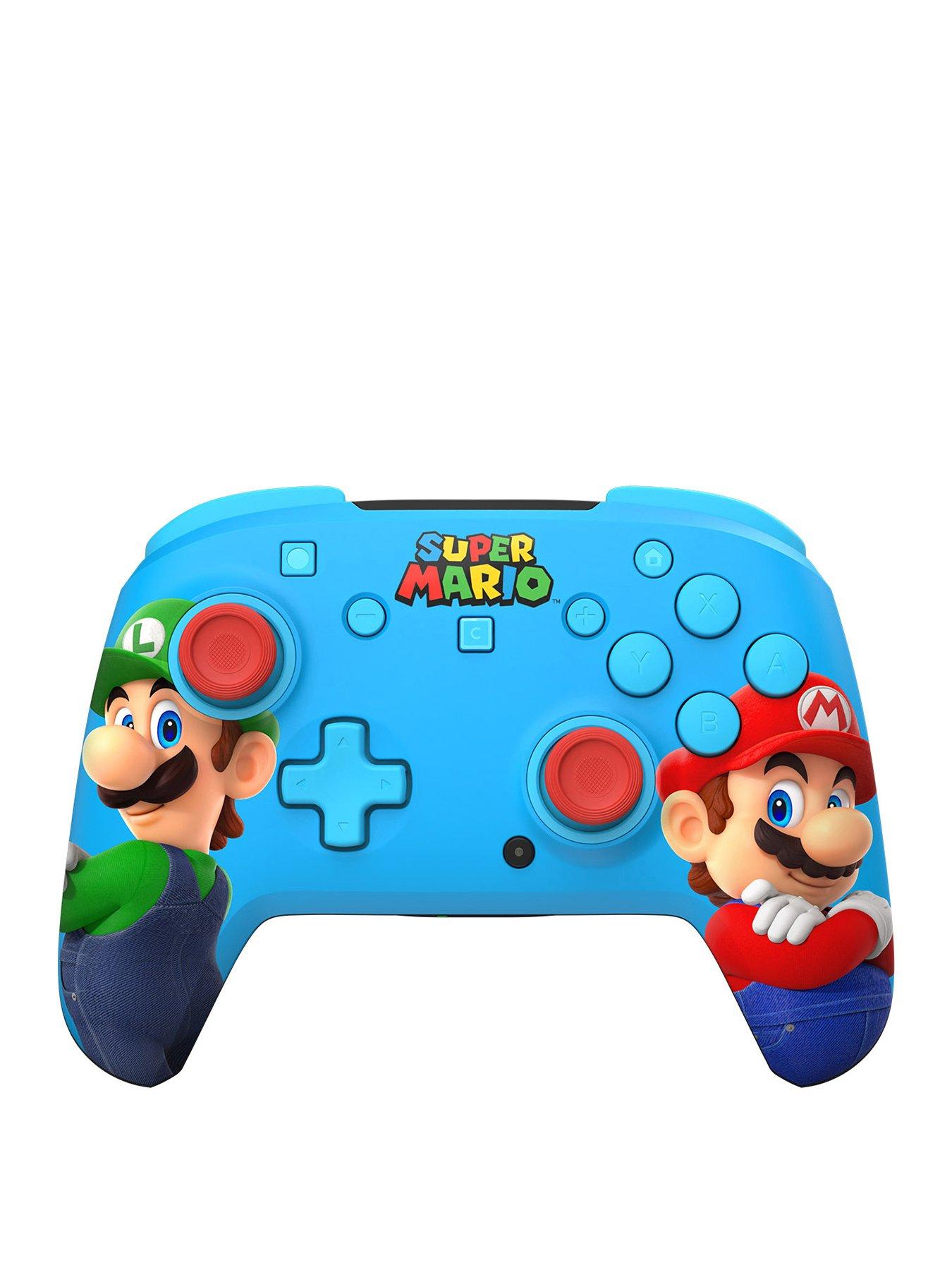 Turtle Beach Rematch Wireless RGB Gaming Controller for Nintendo Switch 2 - Mario  &  Luigi