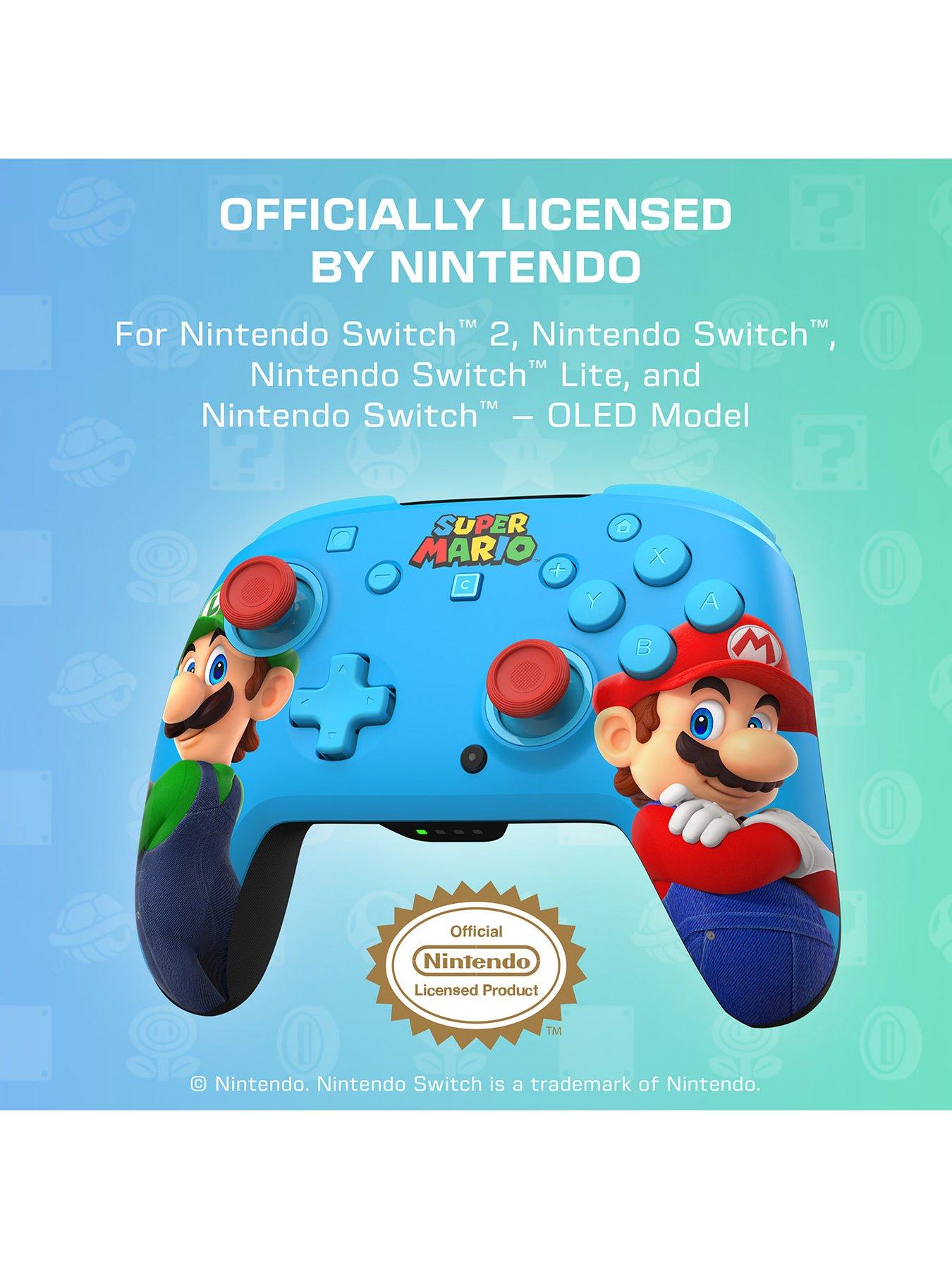  image of turtle-beach-rematch-nintendo-switch-2-wireless-mario-luigi