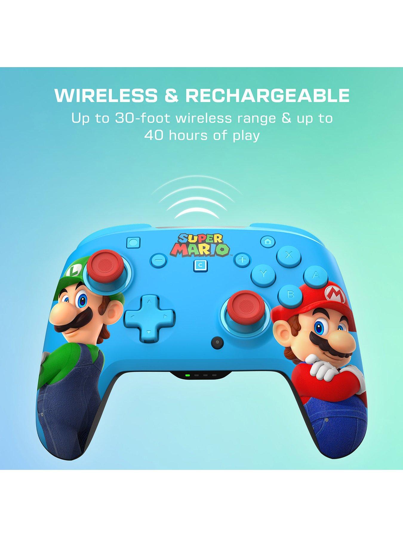  image of turtle-beach-rematch-nintendo-switch-2-wireless-mario-luigi