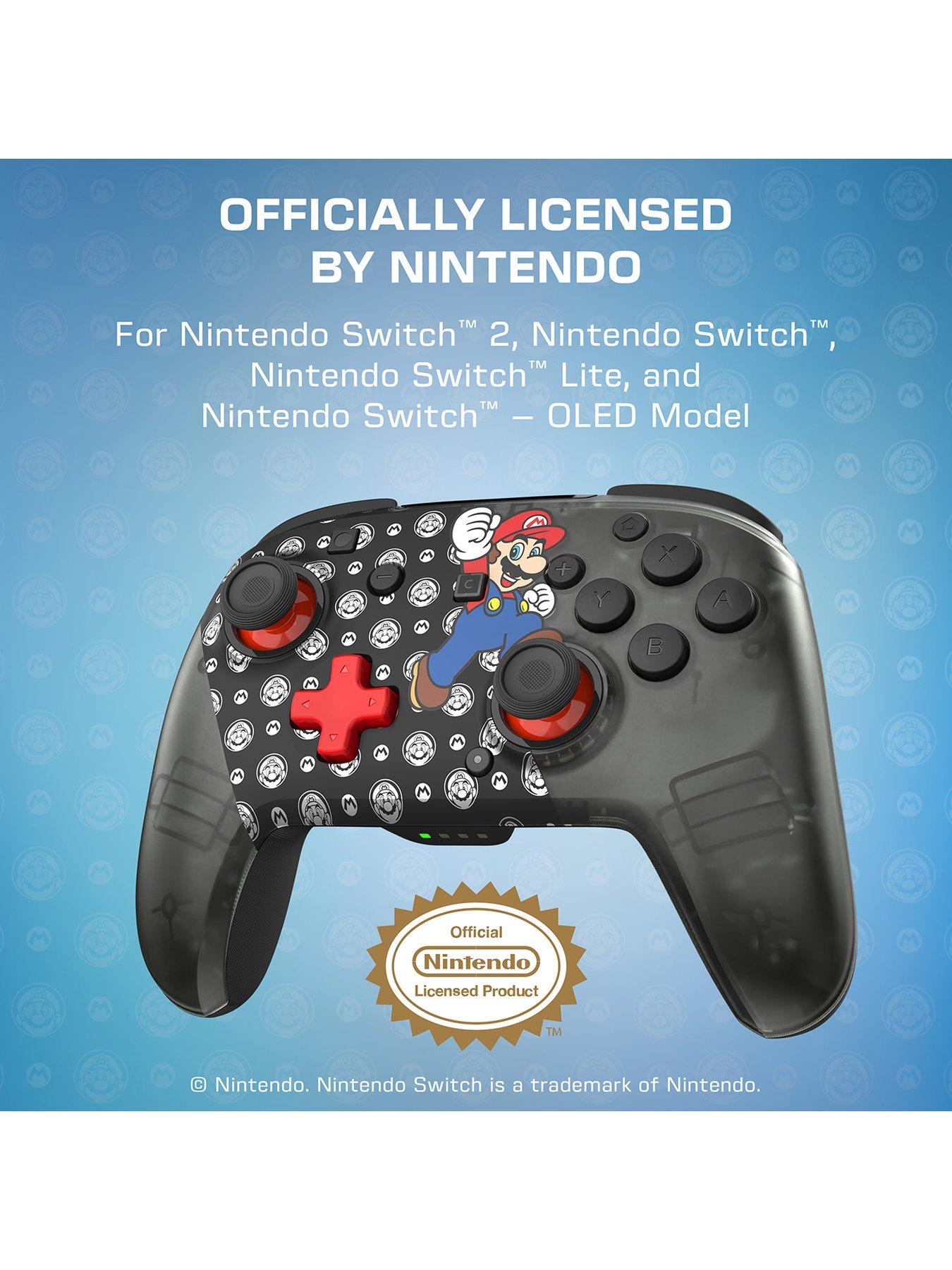  image of turtle-beach-rematch-wireless-controller-for-nintendo-switch-2-super-mario-jump