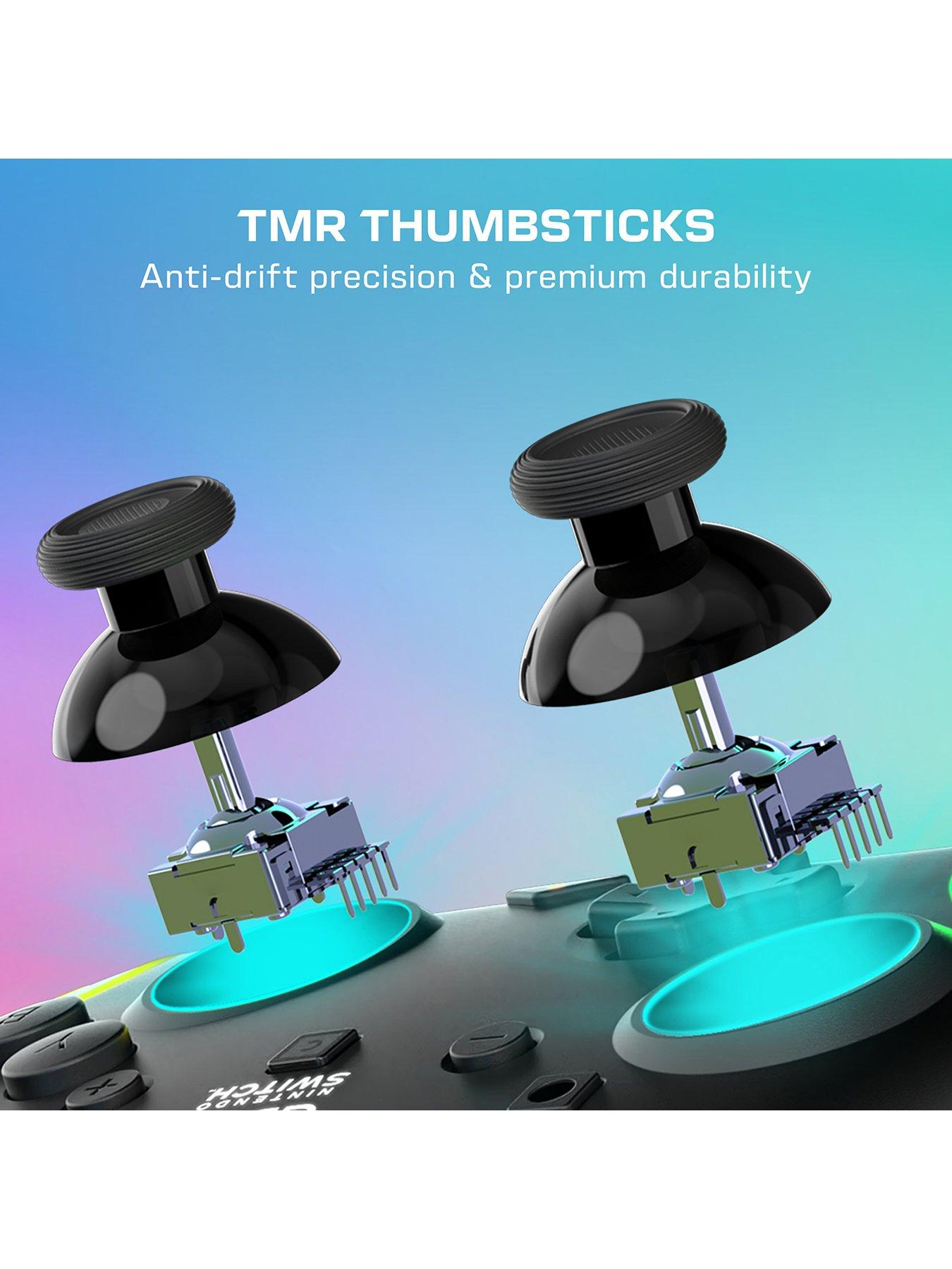  image of turtle-beach-afterglow-wave-wireless-rgb-gaming-controller-for-nintendo-switch-2-black