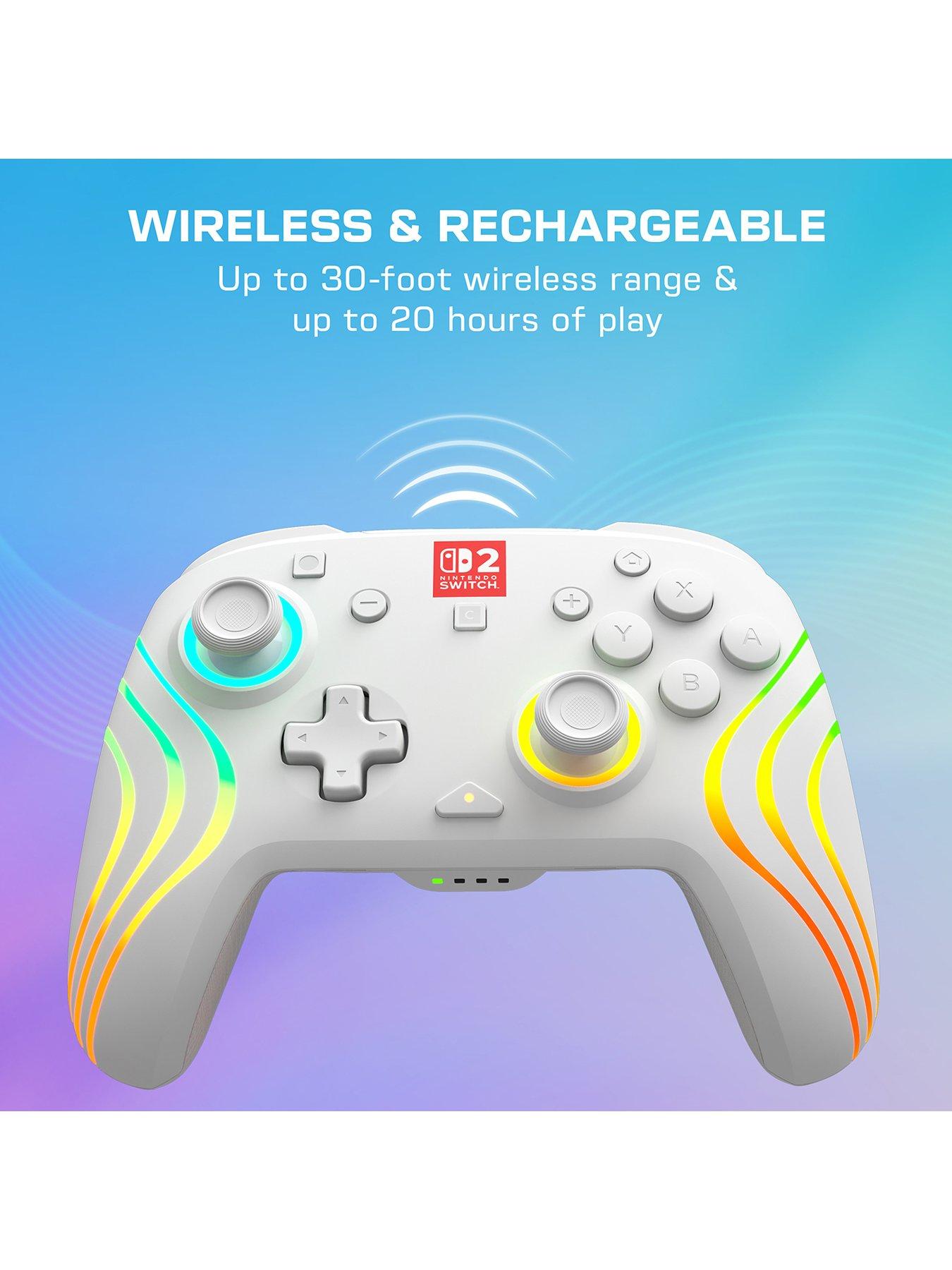 Image 7 of 8 of Turtle Beach Afterglow Wave Wireless Nintendo Switch 2 White