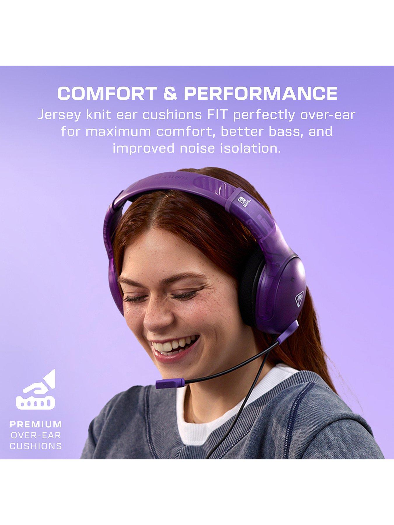 Image 3 of 8 of Turtle Beach Airlite Fit Nintendo Switch Headset &middot; Ghost Purple