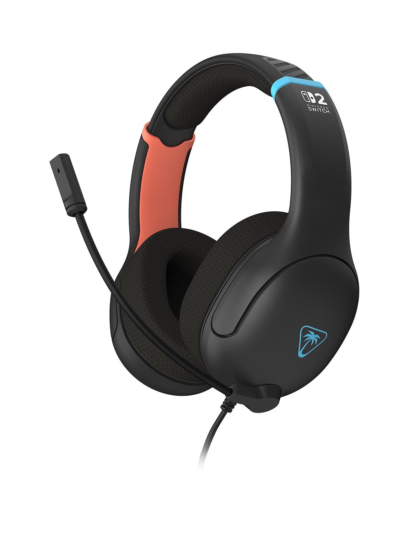 Turtle Beach Airlite Fit Wired Gaming Headset for Nintendo Switch 2 - Charcoal Black