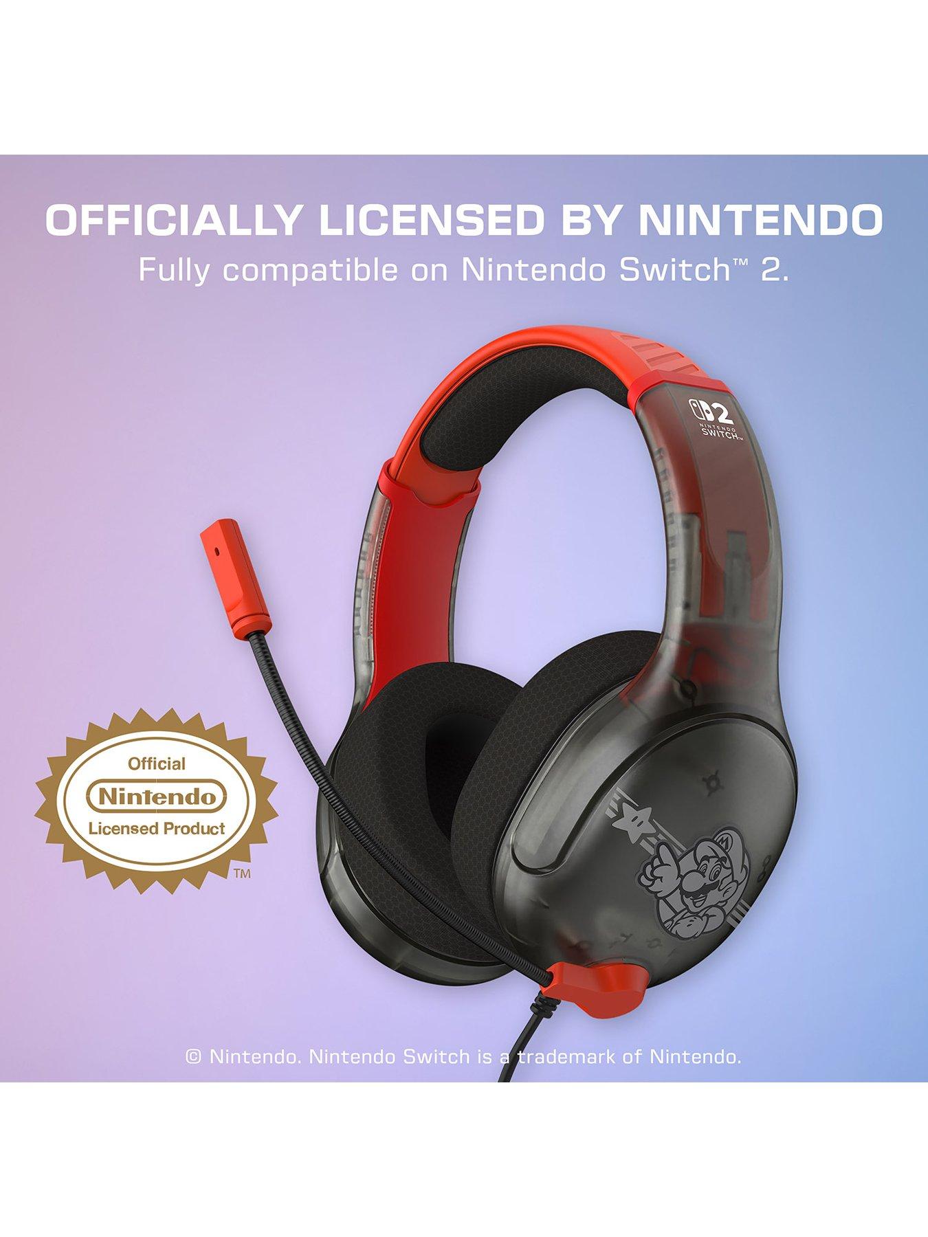  image of turtle-beach-airlite-fit-headset-ns2-mario-star