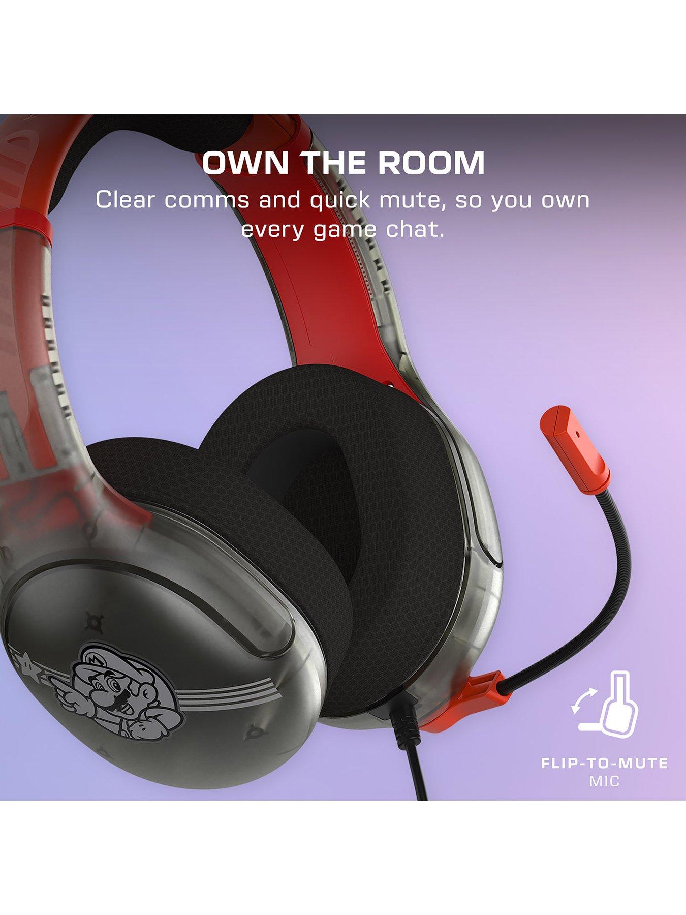  image of turtle-beach-airlite-fit-headset-ns2-mario-star