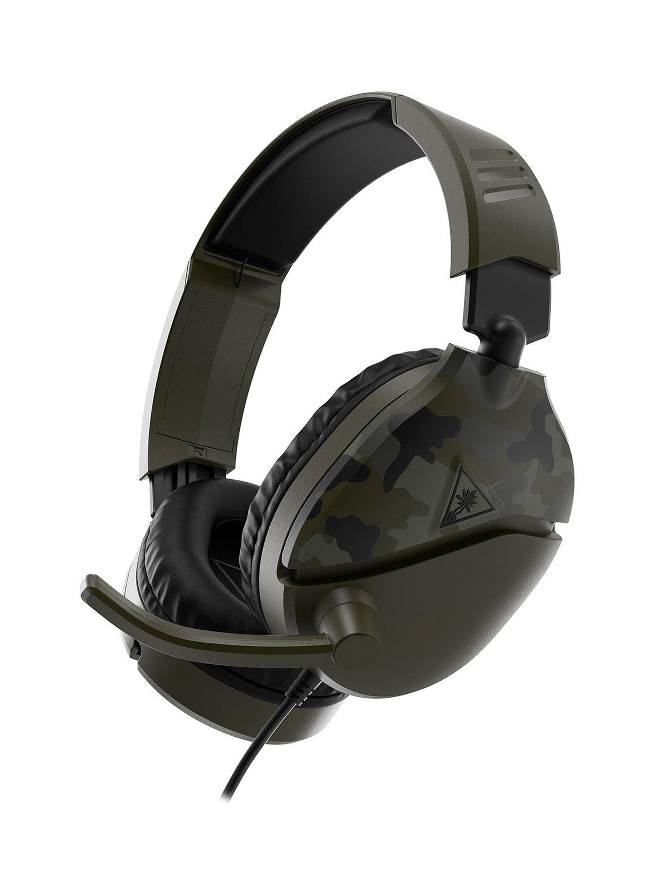 front image of turtle-beach-recon-70-camo-green