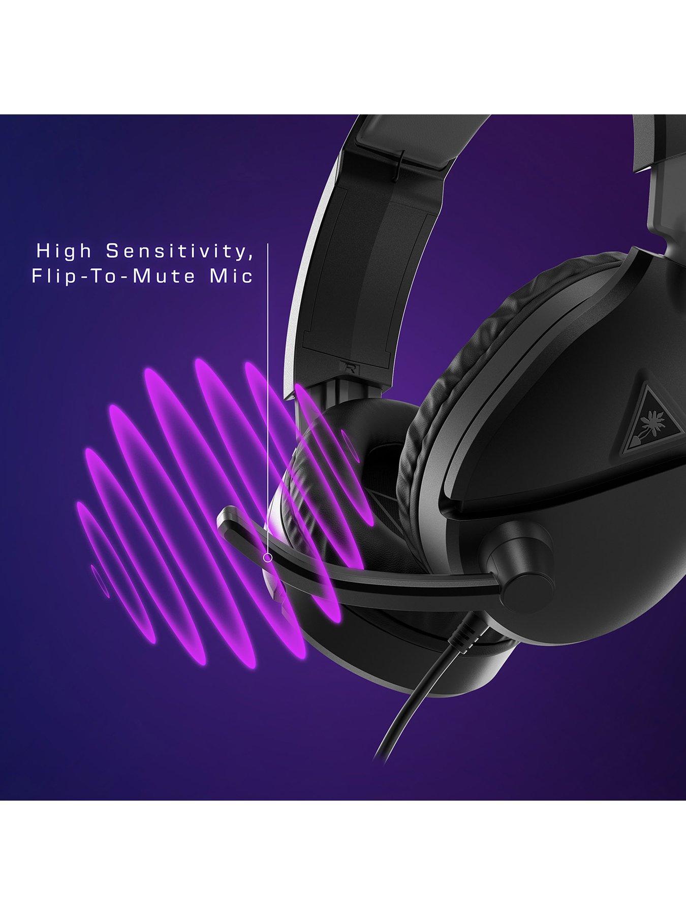  image of turtle-beach-recon-70-wired-multi-platform-headset-for-xbox-playstation-amp-pc-black