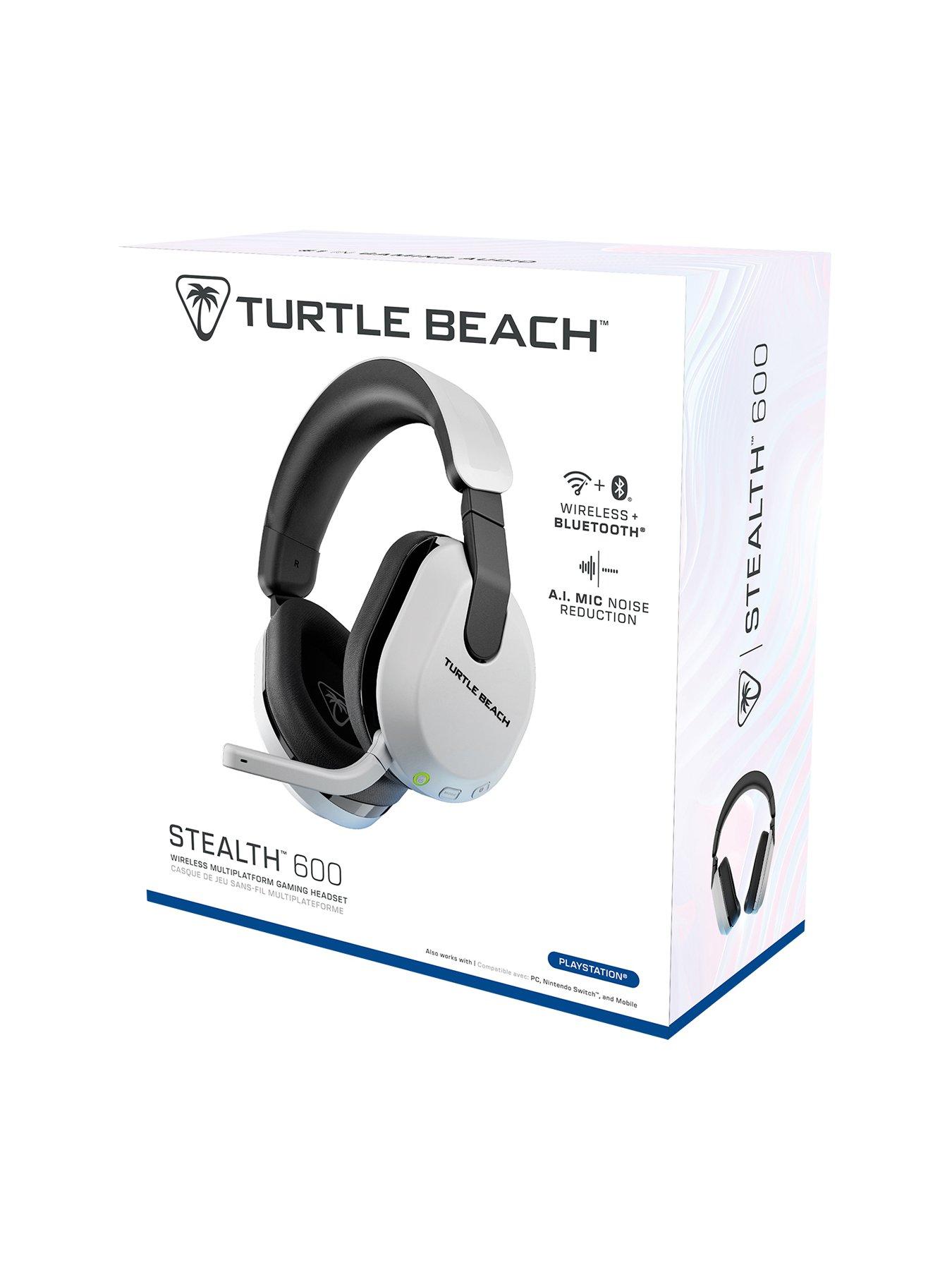 Image 2 of 8 of Turtle Beach Stealth 600 Gen 3 Wireless Gaming Headset for PS5 &amp; PS4 - White