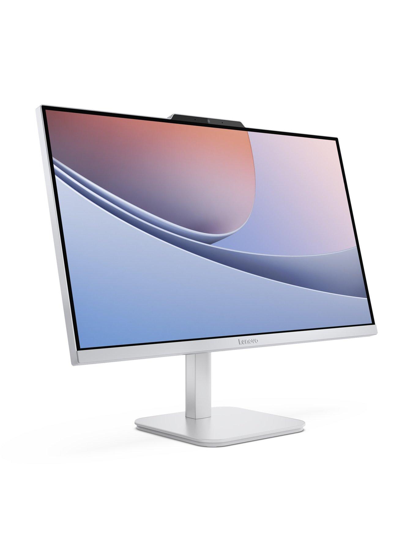 Image 2 of 6 of Lenovo A100 AIO Desktop - 23.8in - Intel Core i3 - 8GB RAM - 512GB - Grey