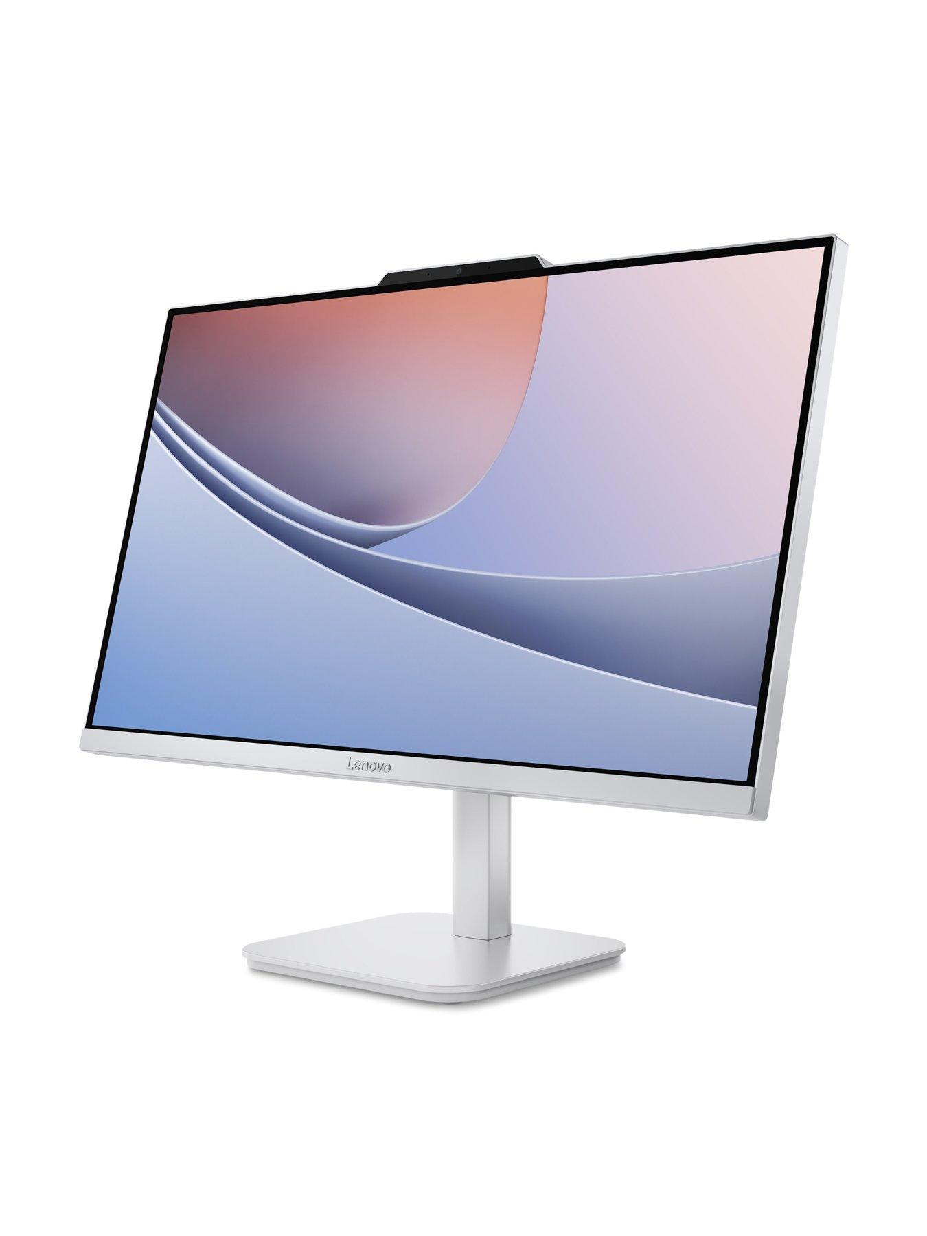 Image 3 of 6 of Lenovo A100 AIO Desktop - 23.8in - Intel Core i3 - 8GB RAM - 512GB - Grey
