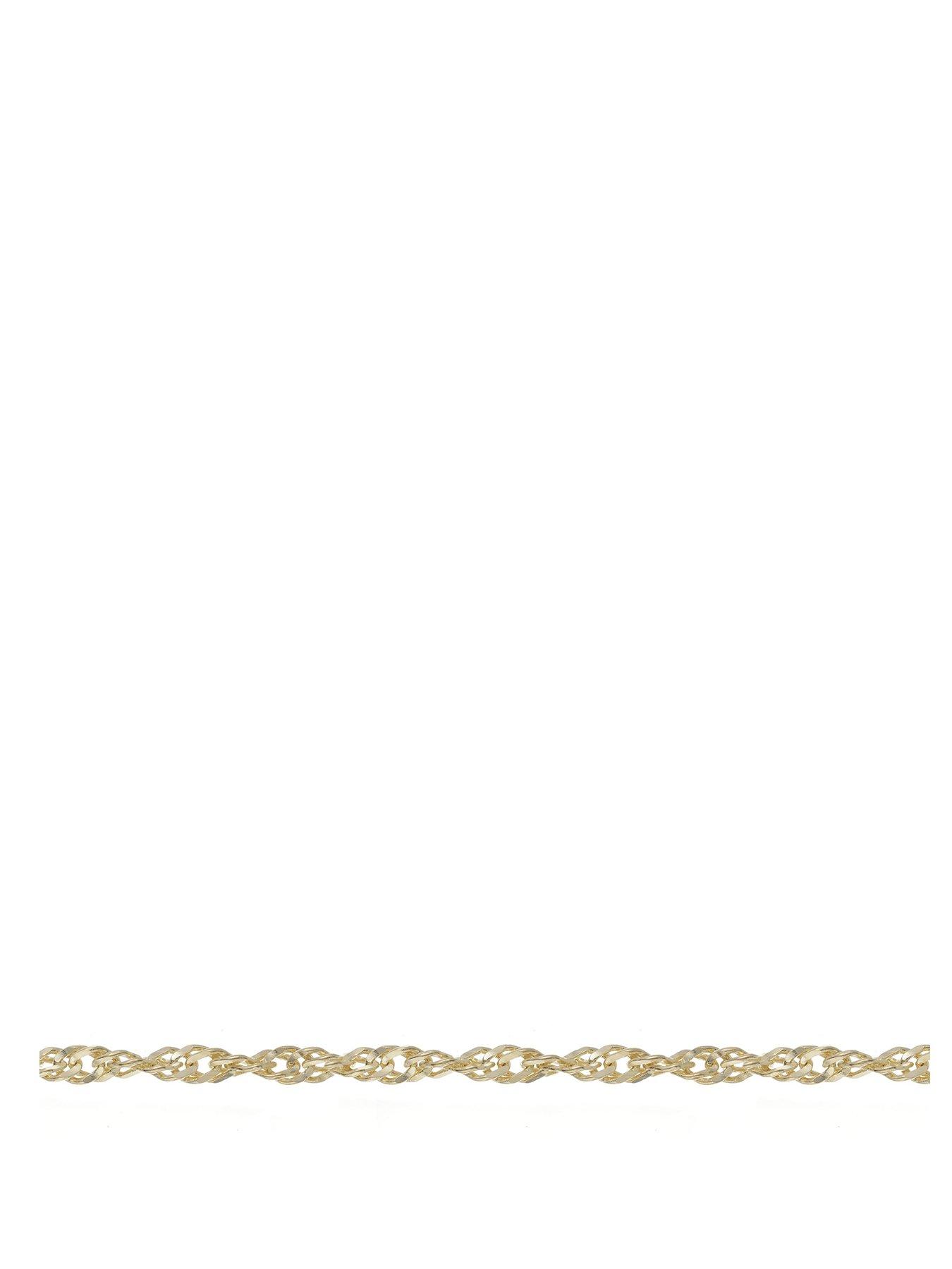 Kleora KLEORA CONTORTO Modern Electrum16" Singapore Chain Necklace