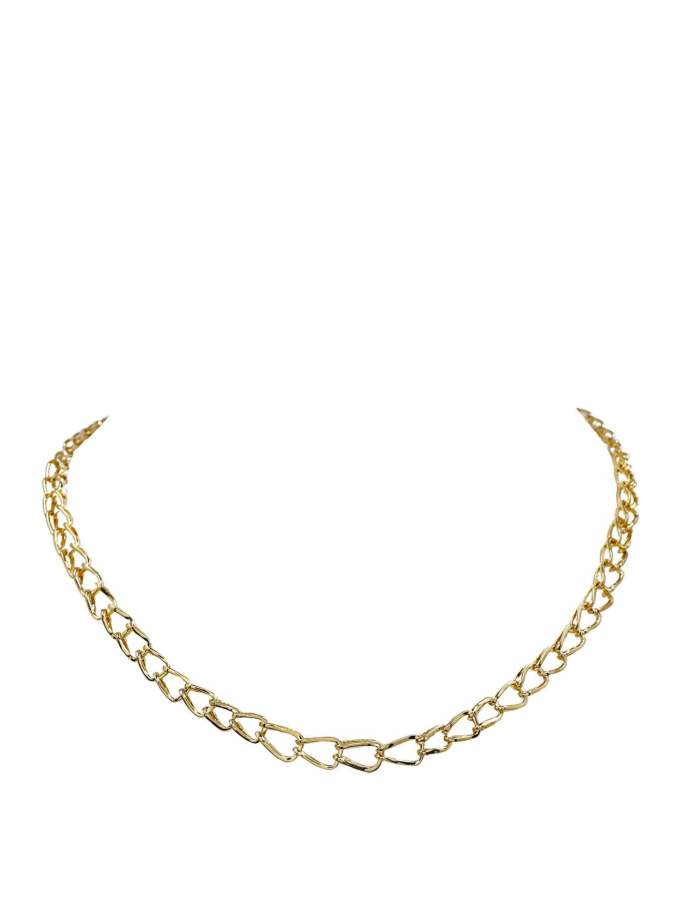 the-edit-hs-edit-chains-18ct-yellow-gold-plate-cubic-zirconia-large-link-chain-necklace