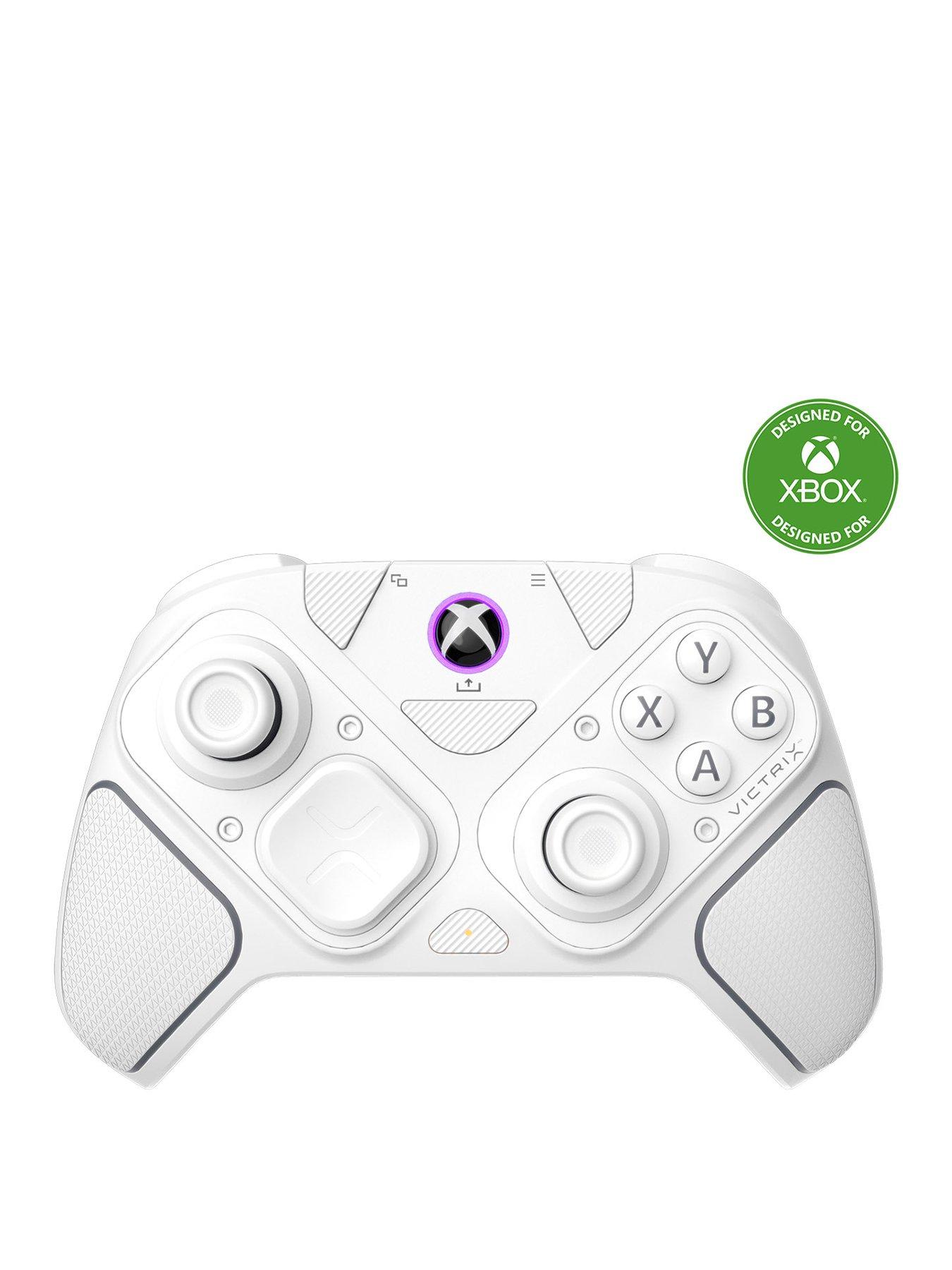 front image of turtle-beach-victrix-pro-bfg-reloaded-wireless-gaming-controller-for-xbox-amp-pc--white
