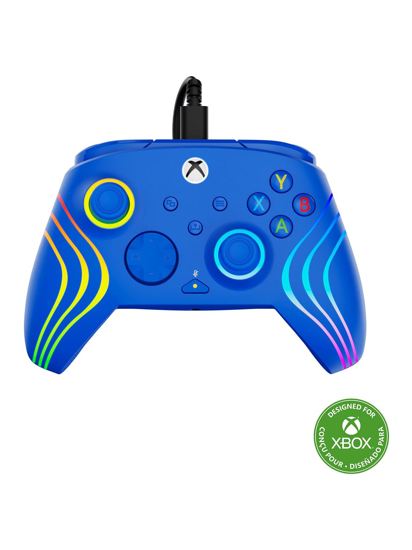 Turtle Beach Afterglow Wave Wired Xbox Controller Blue