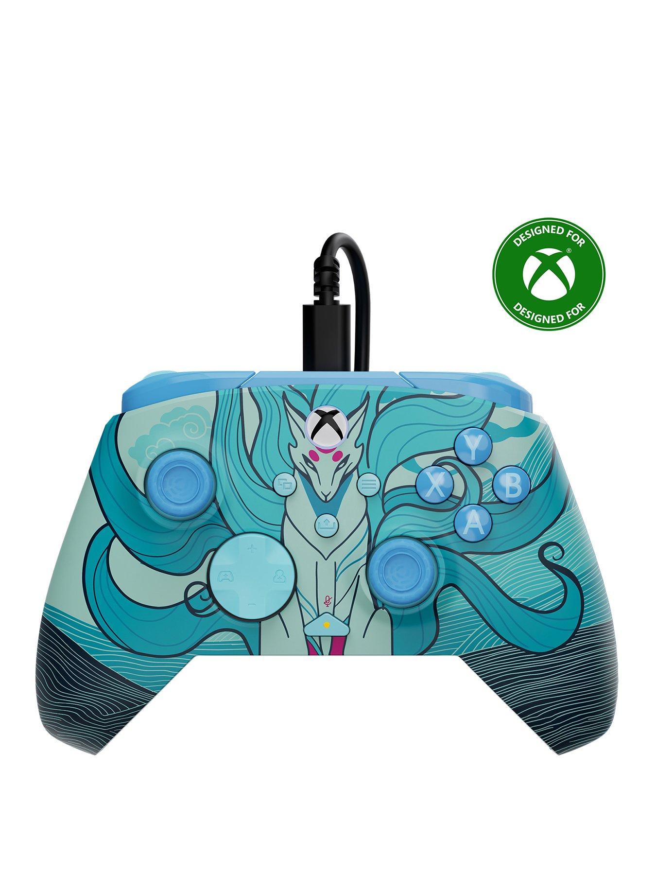 Turtle Beach Rematch Advanced Wired Xbox  &  PC Controller - Blue Kitsune